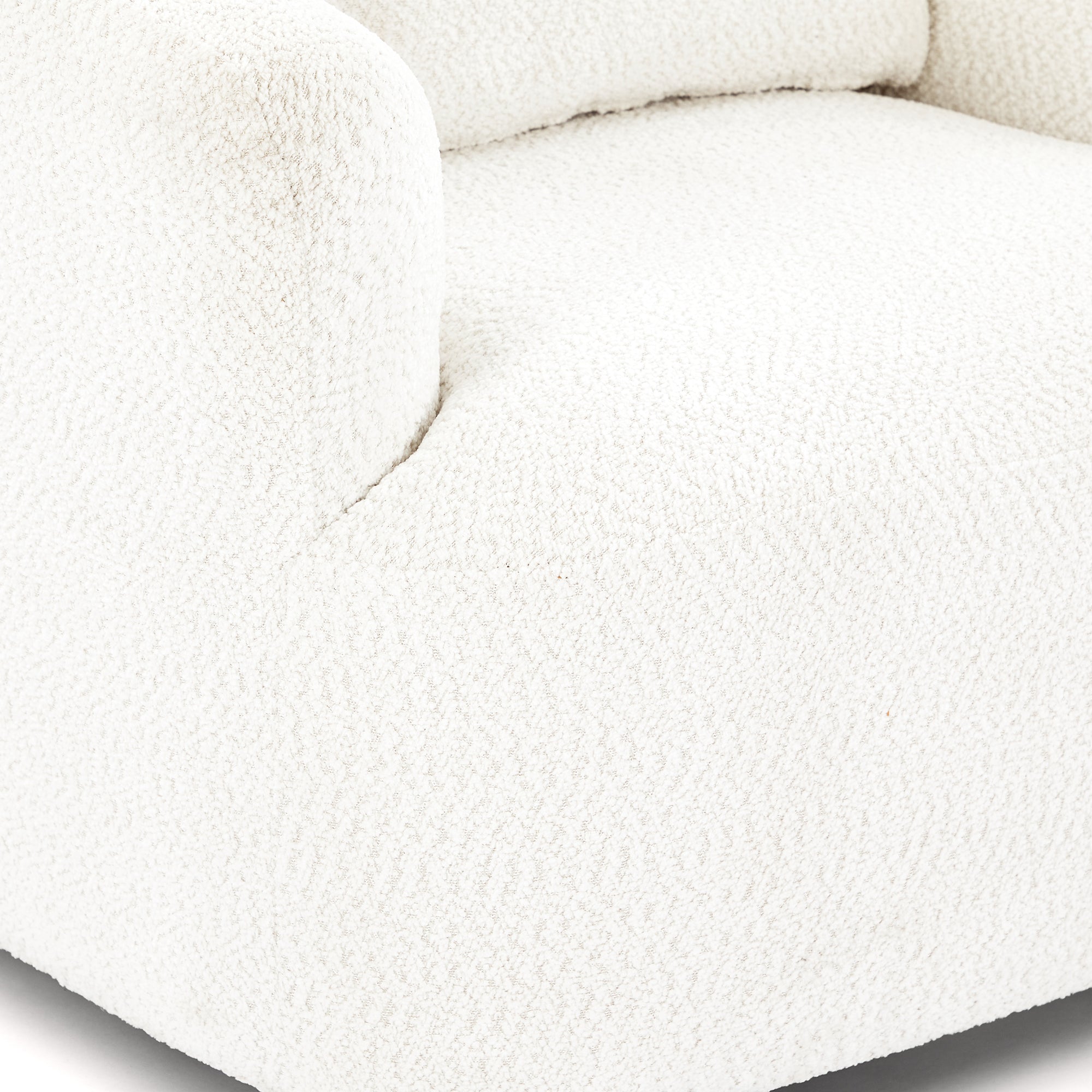 360° Swivel Barrel Chenille Upholstered Accent Chair with Throw Pillow