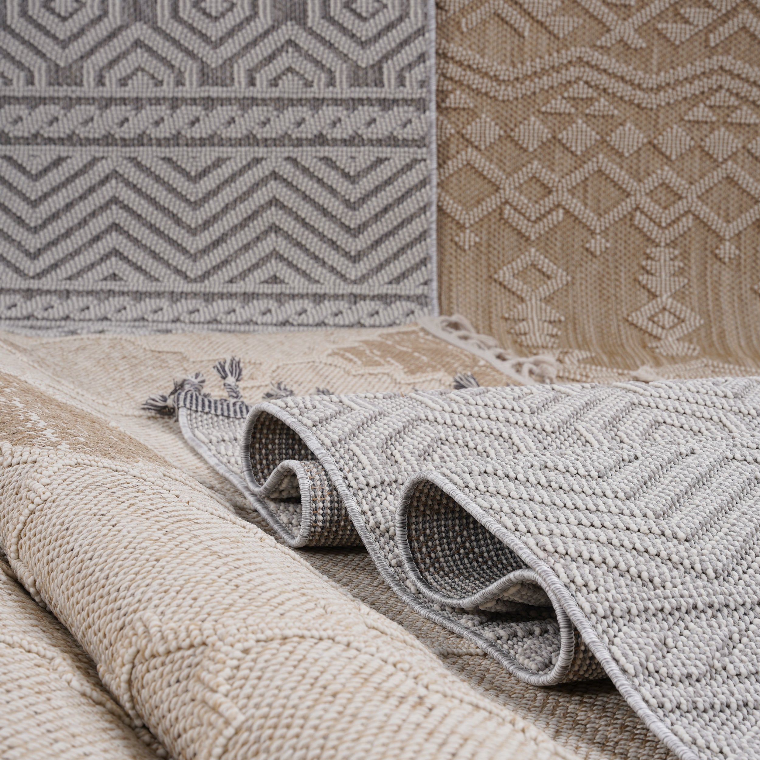 Amplifyy Area Rug with Intricate Geometric Patterns