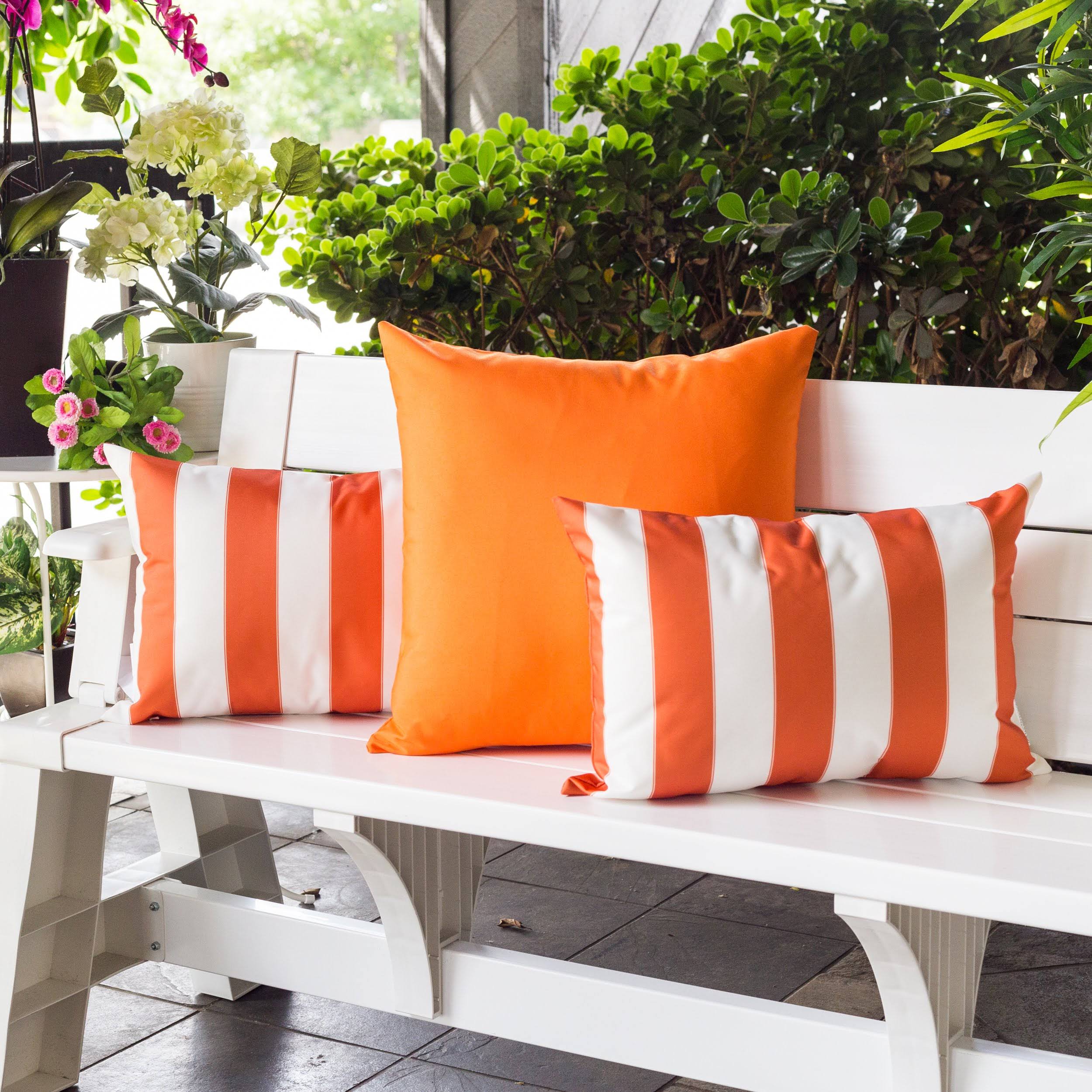 Horizon Stripe Outdoor Lumbar Pillow
