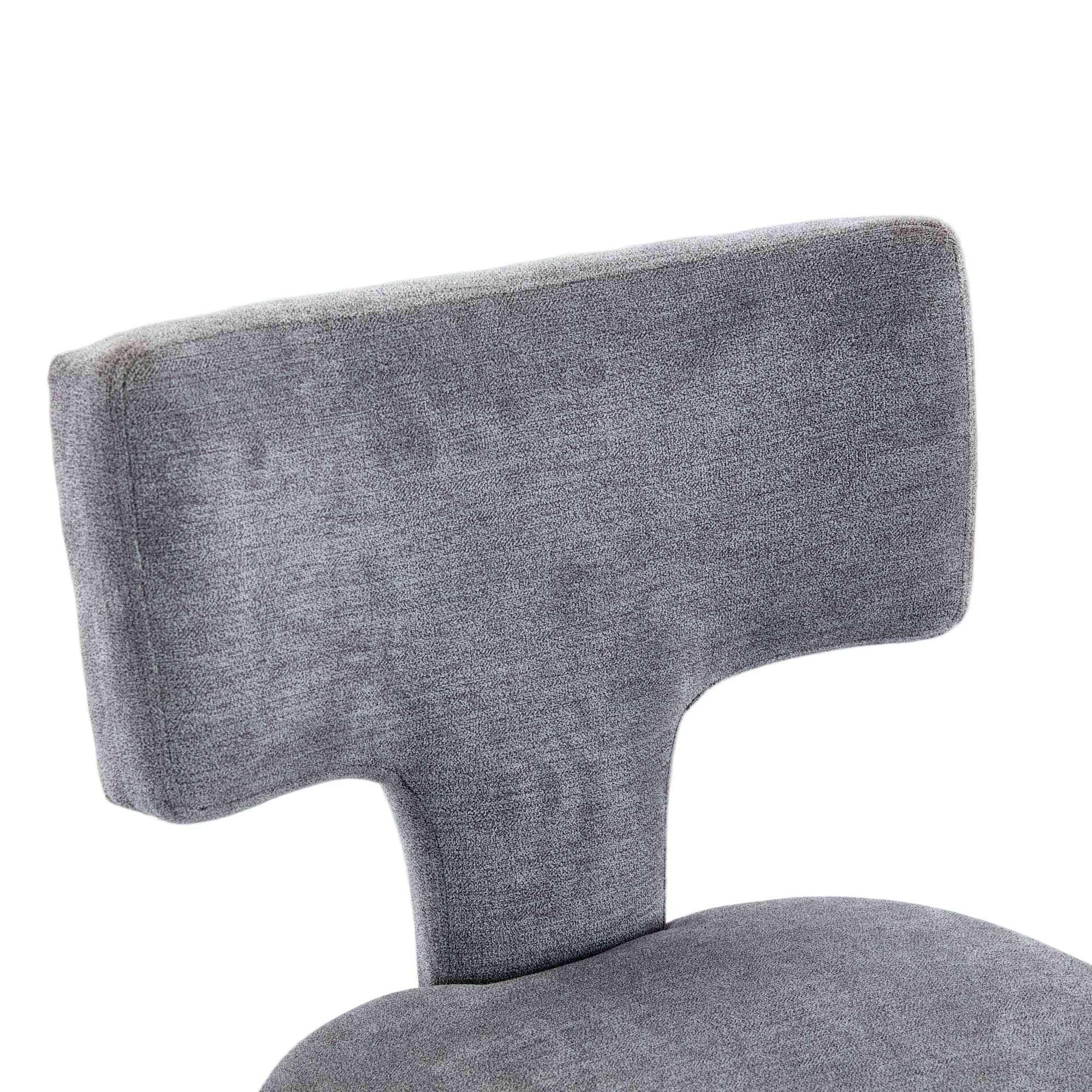 Upholstered T-Back Counter Height Bar Stools, Set of 2