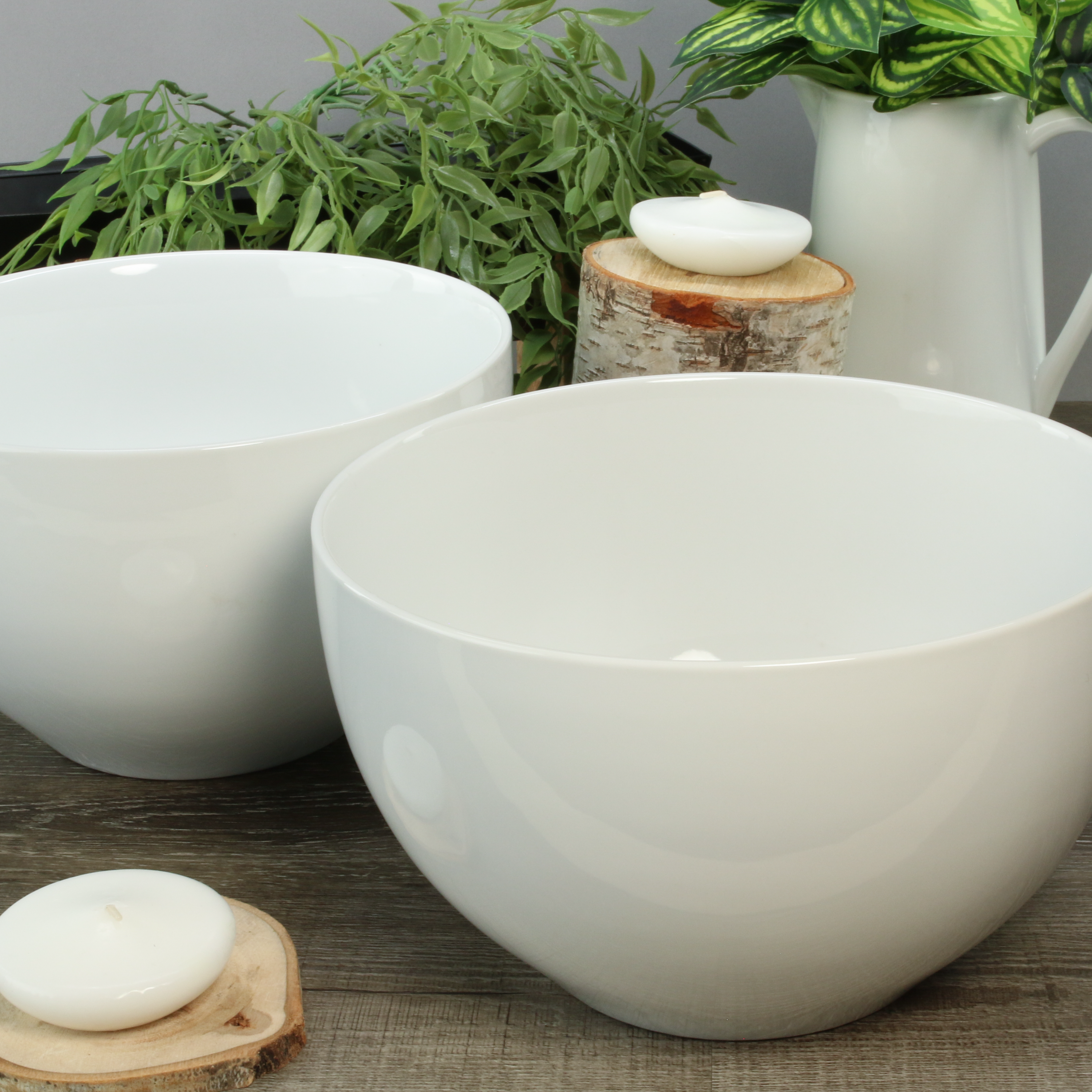 Conical Serving Bowl, Set of 2