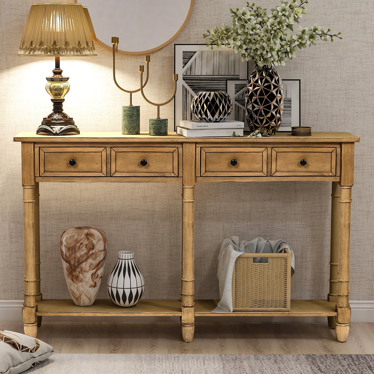 Traditional Console Table