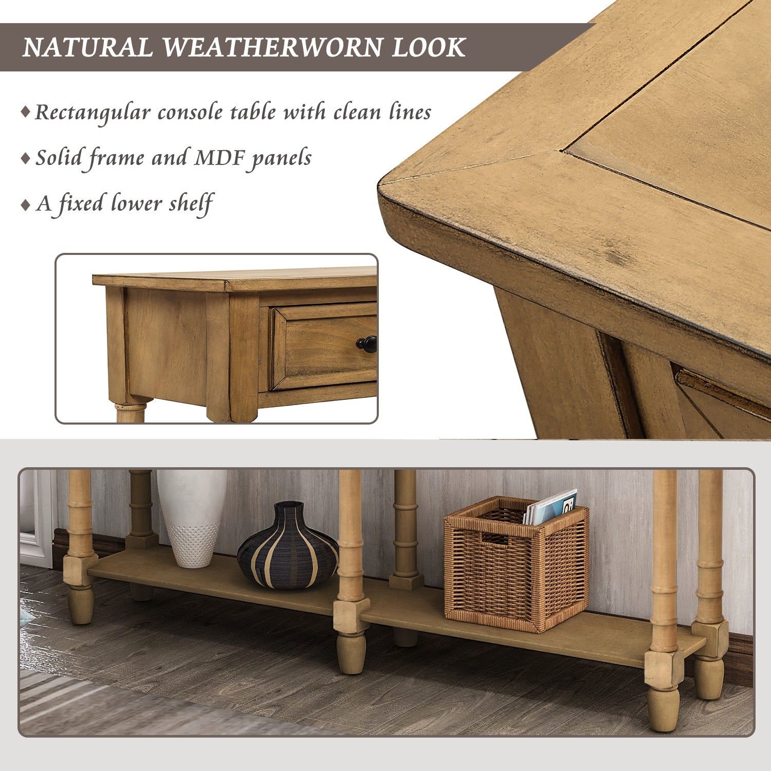 Traditional Console Table