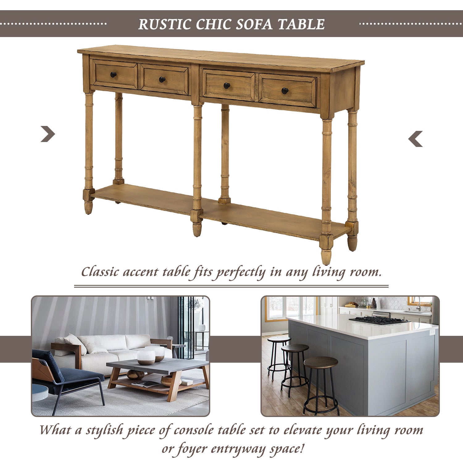 Traditional Console Table