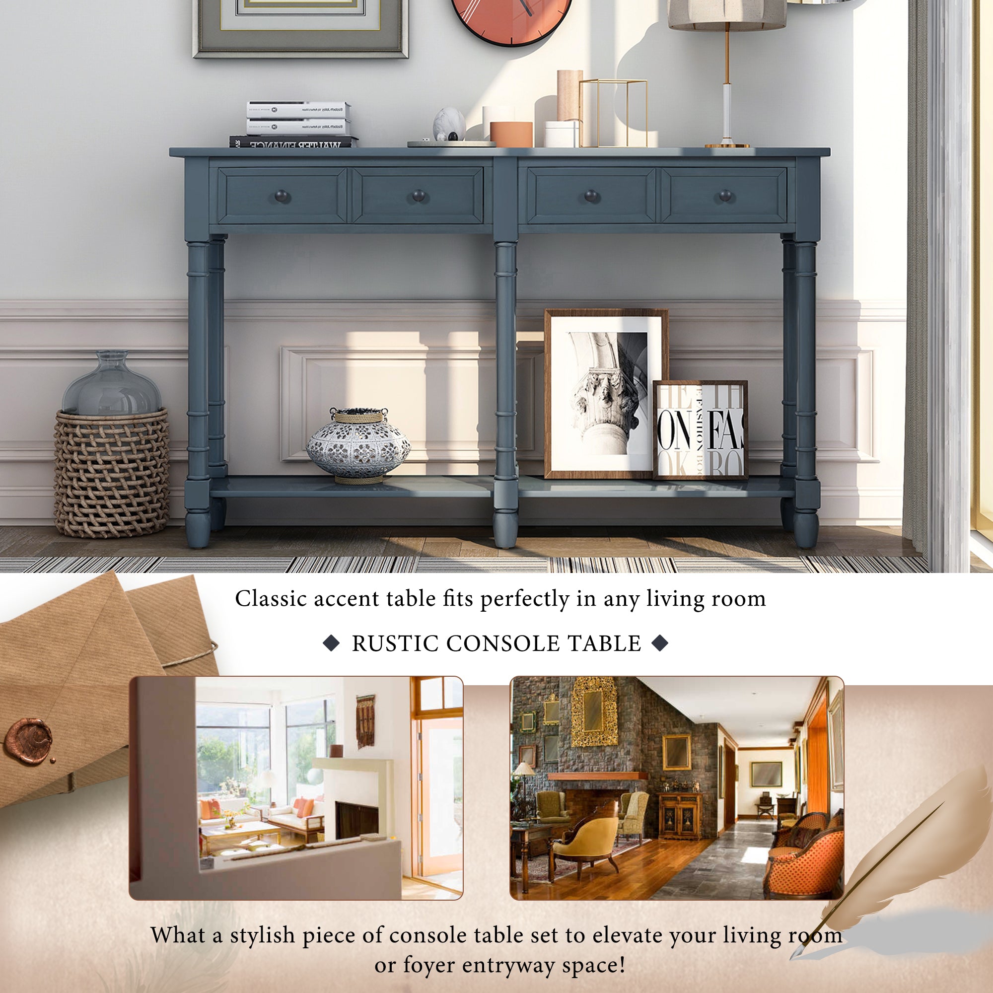Traditional Console Table