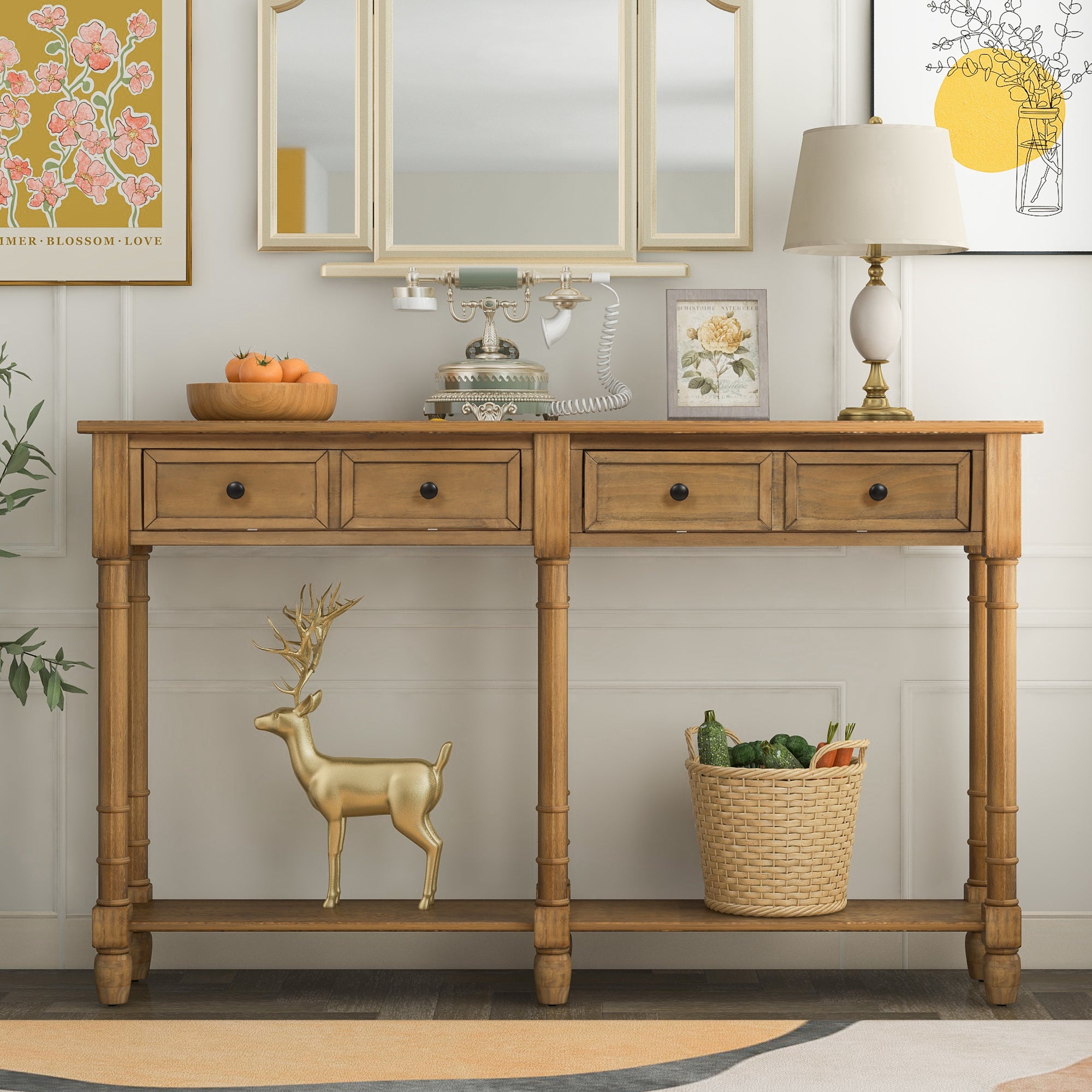 Traditional Console Table