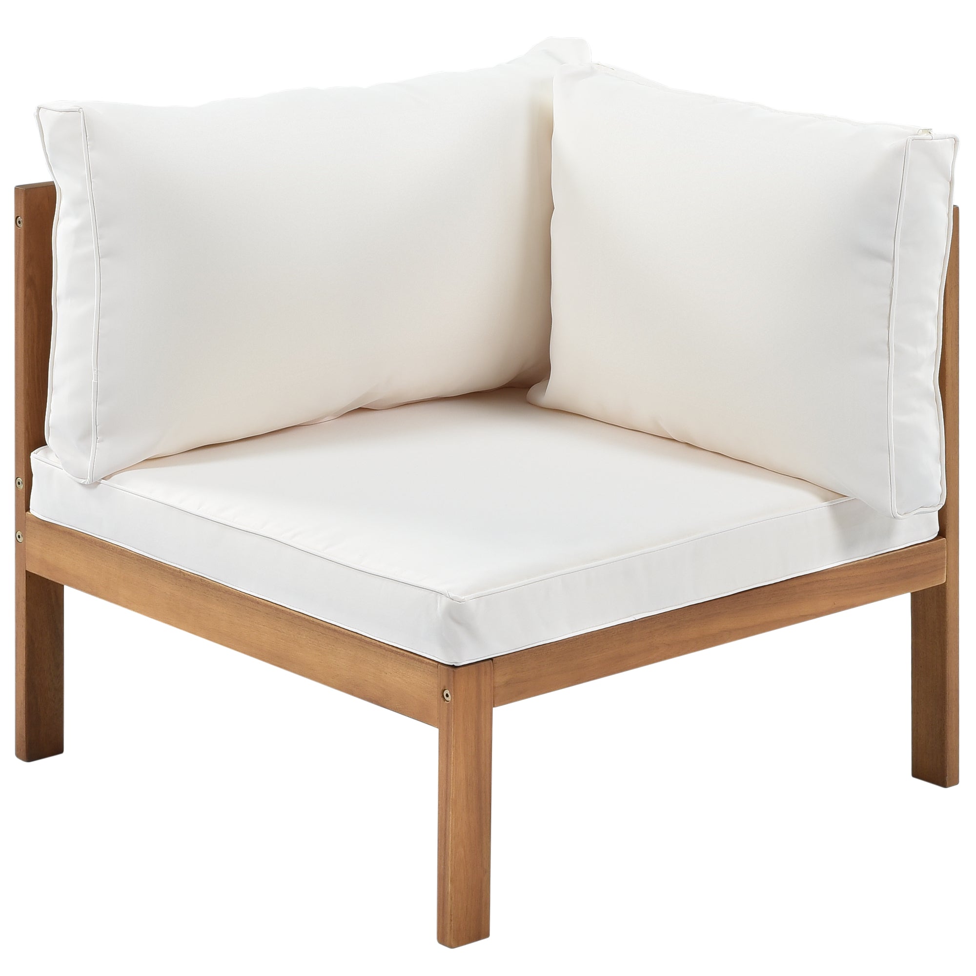 Acacia Wood Outdoor Sofa Seating Set