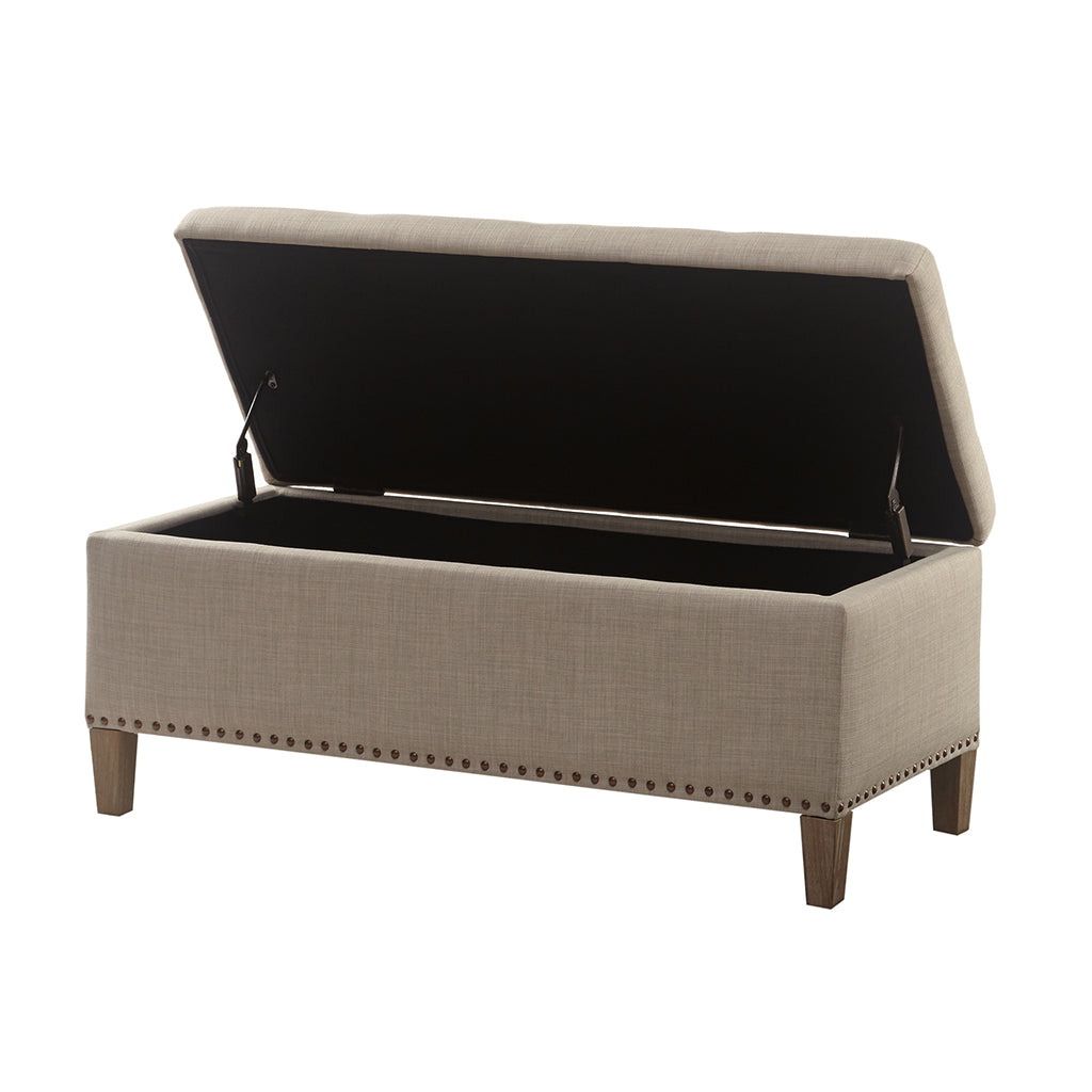 Tufted Top Soft Close Storage Bench - Pier 1
