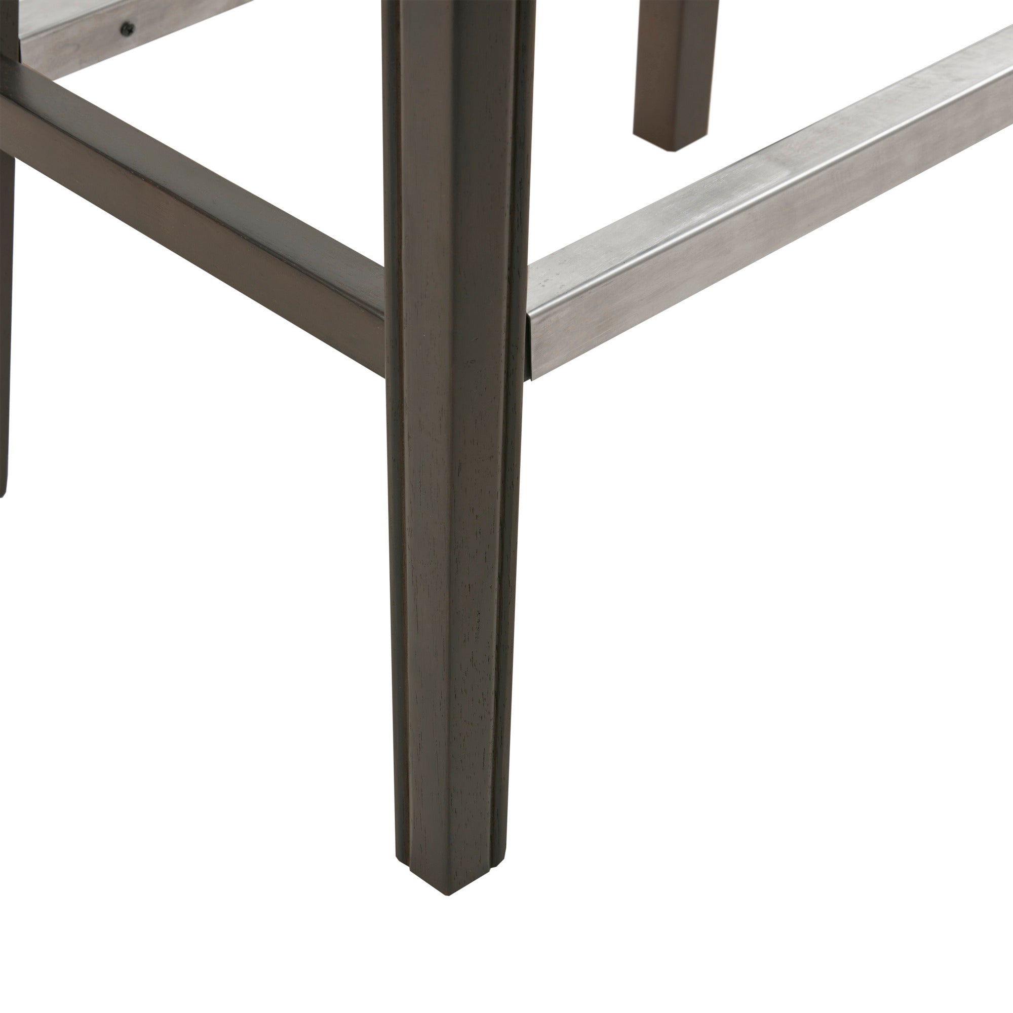 Belfast Saddle Counter Stool with Nailhead Trim