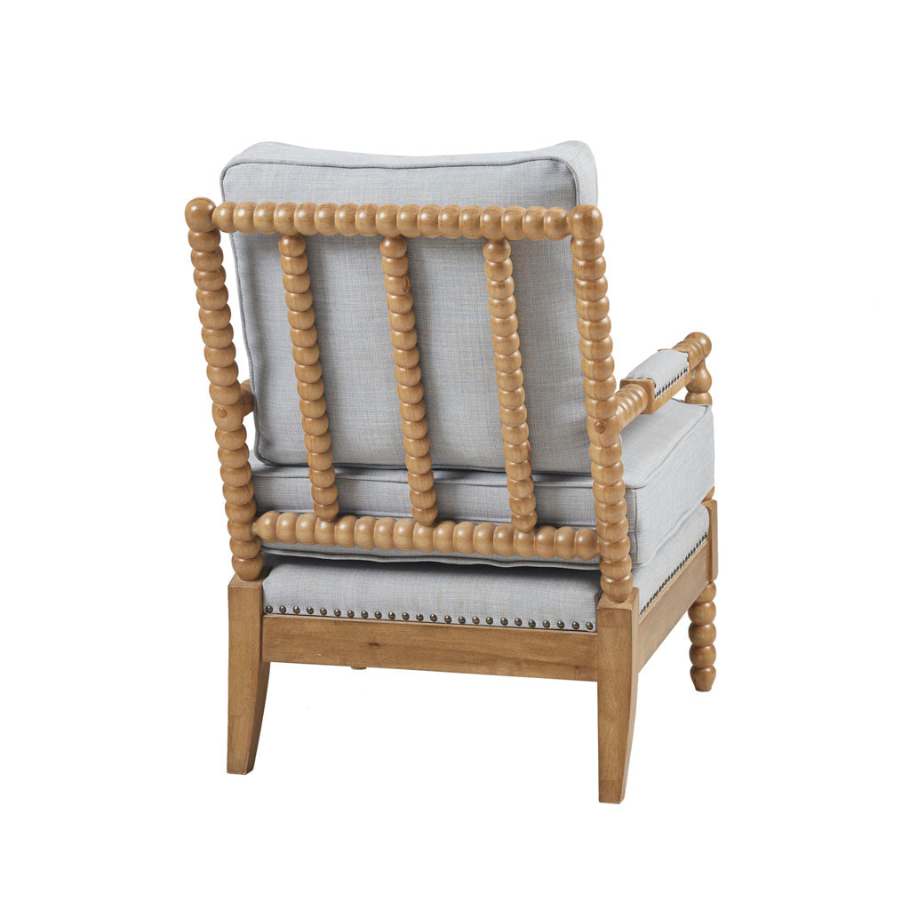Automata Arm Chair with Open-Back Spindle and Turned Design
