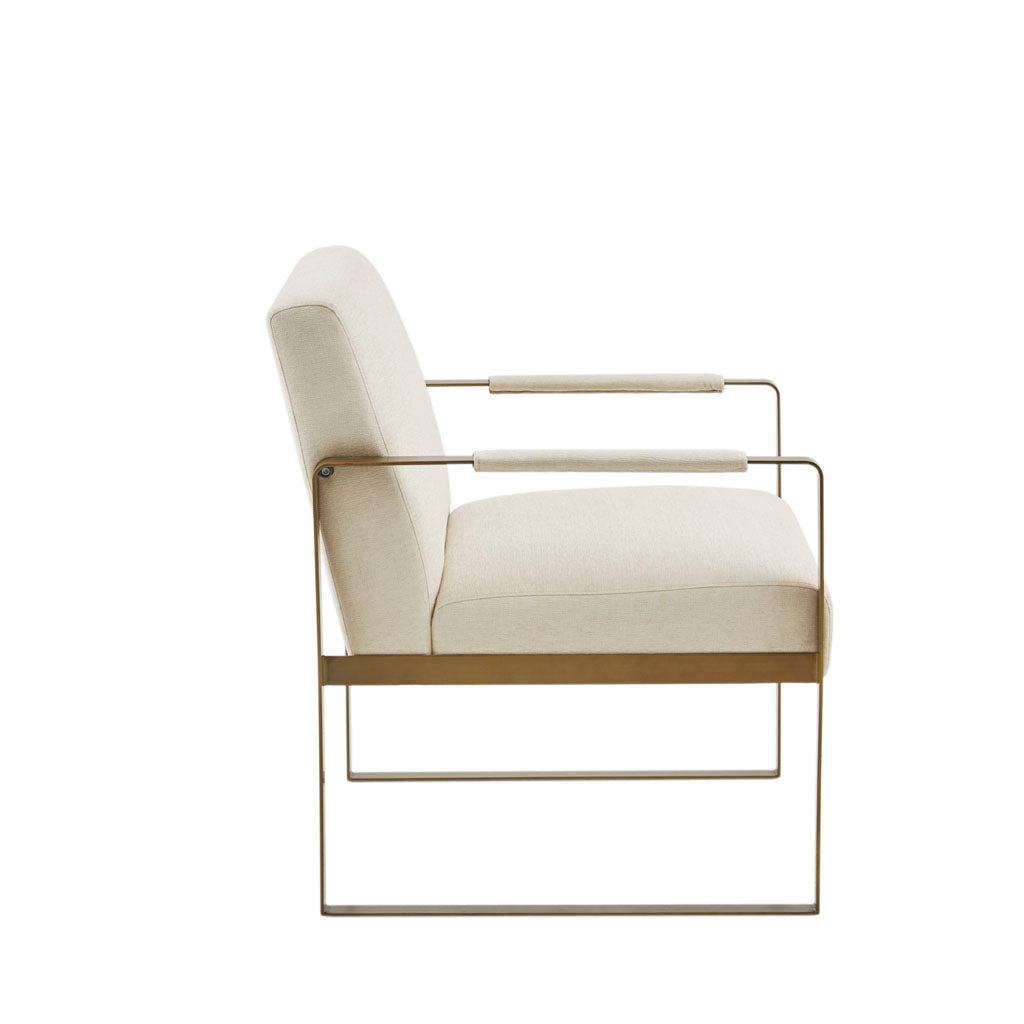 Gold Frame Accent Chair