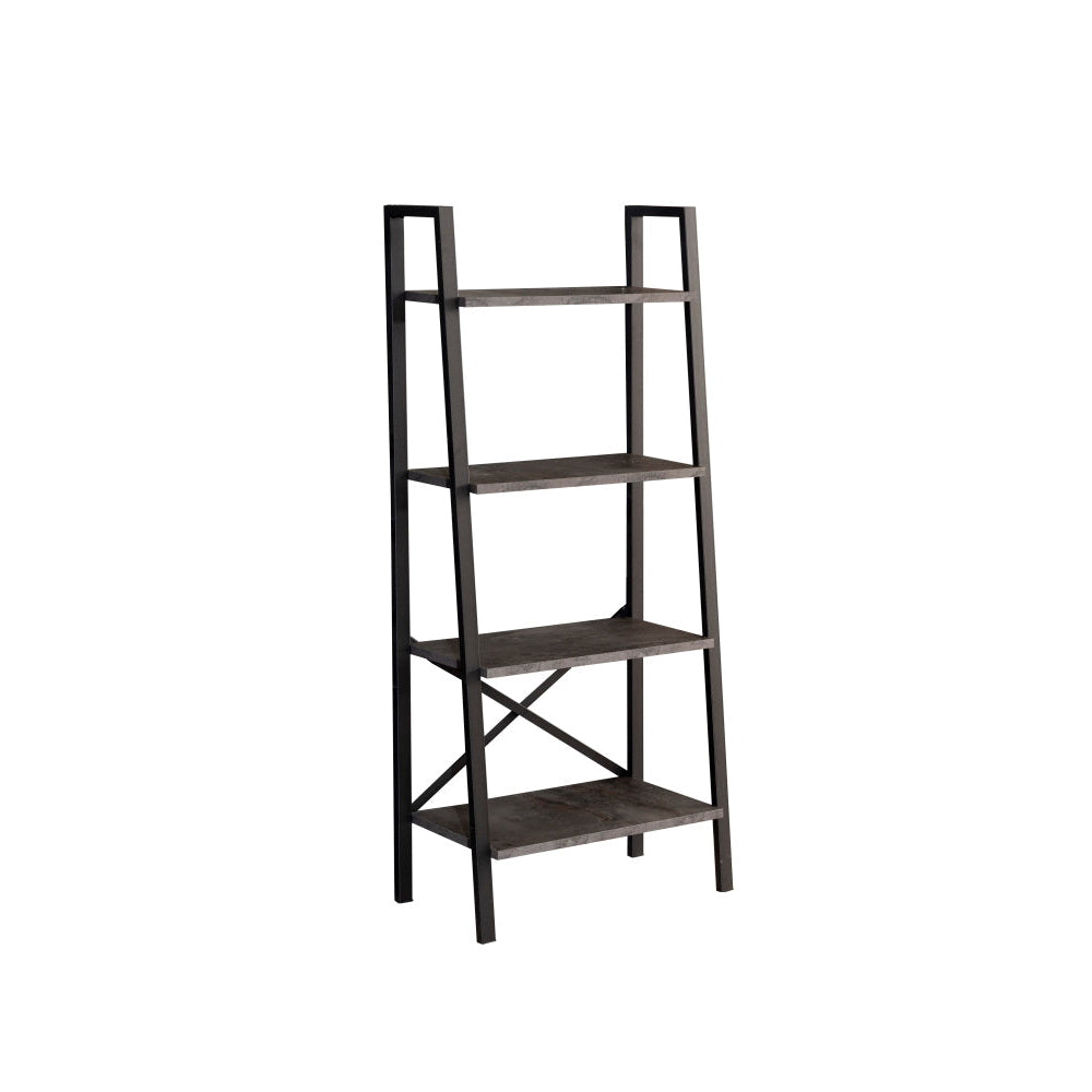 Leon 5 Tier Modern Ladder Bookshelf