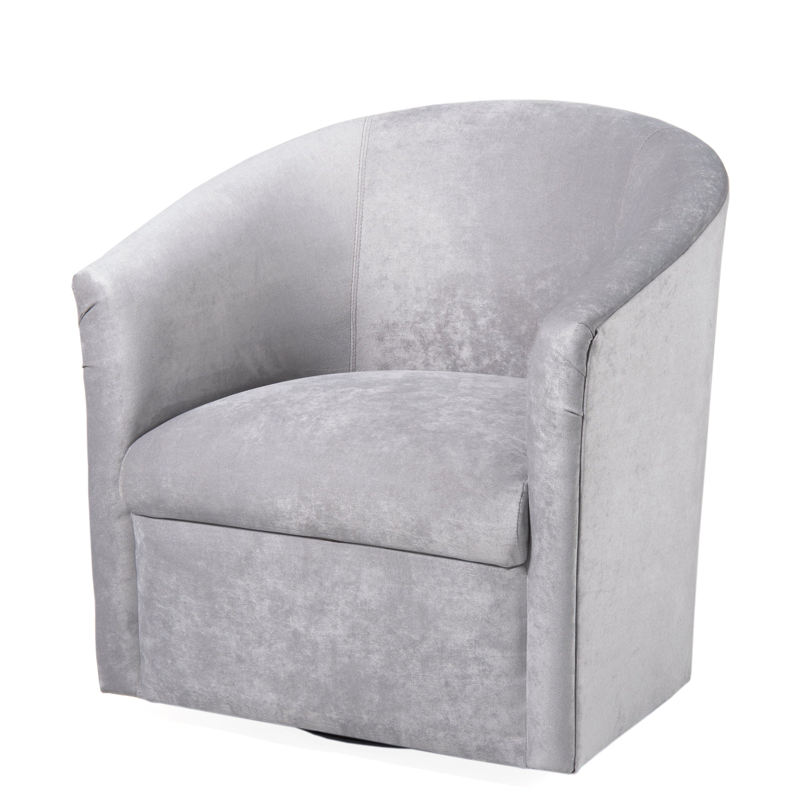 Eden Microfiber Swivel Accent Chair