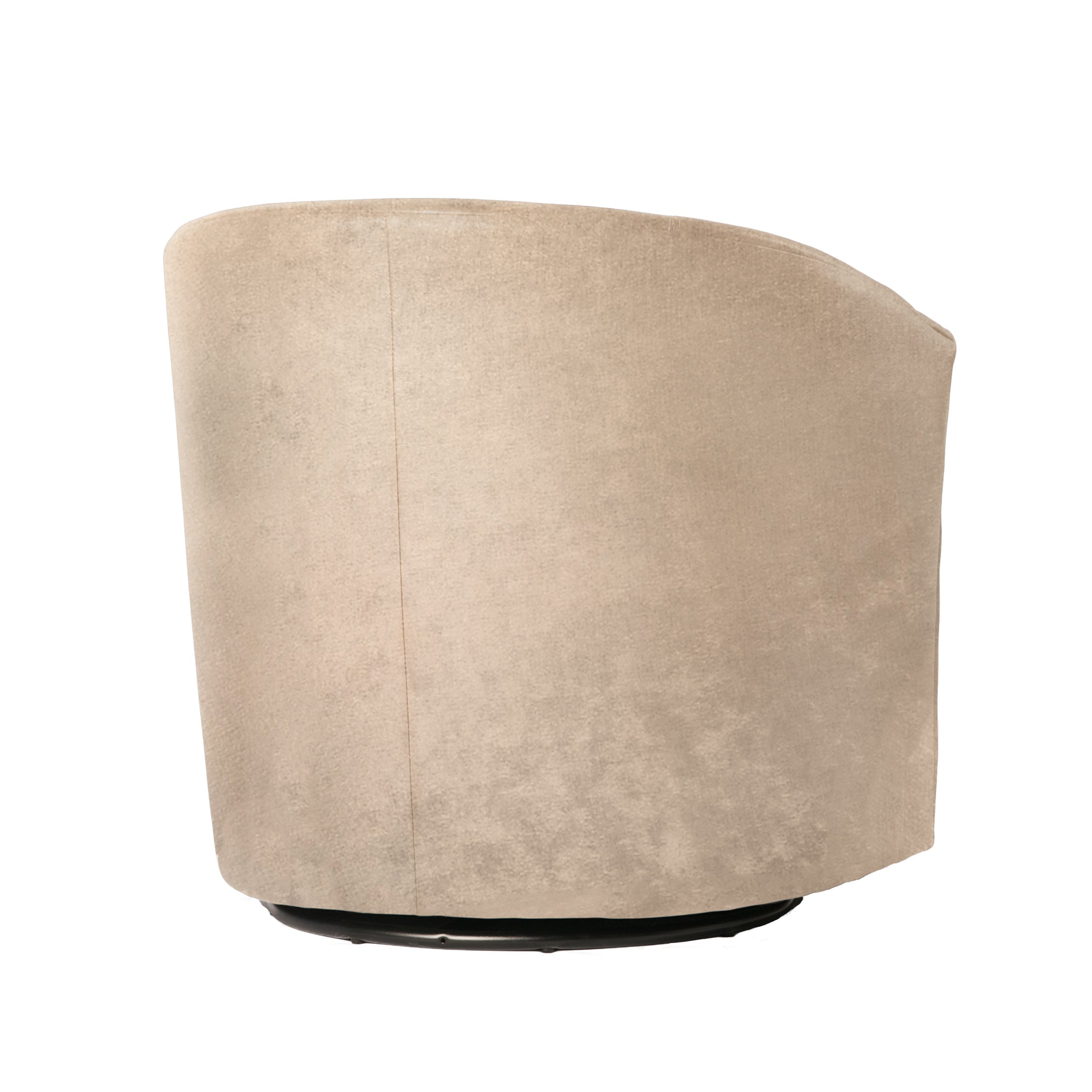 Eden Microfiber Swivel Accent Chair