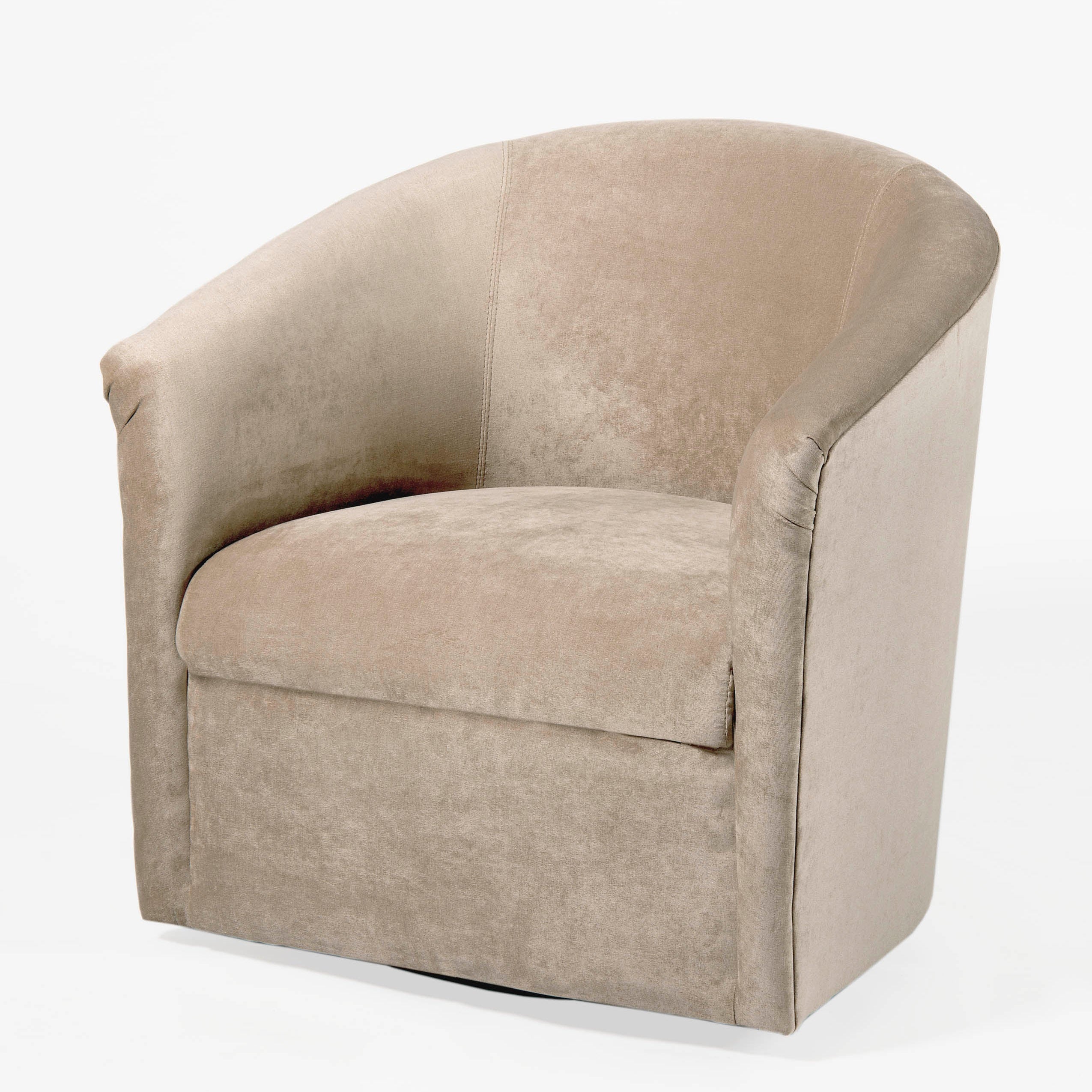 Eden Microfiber Swivel Accent Chair