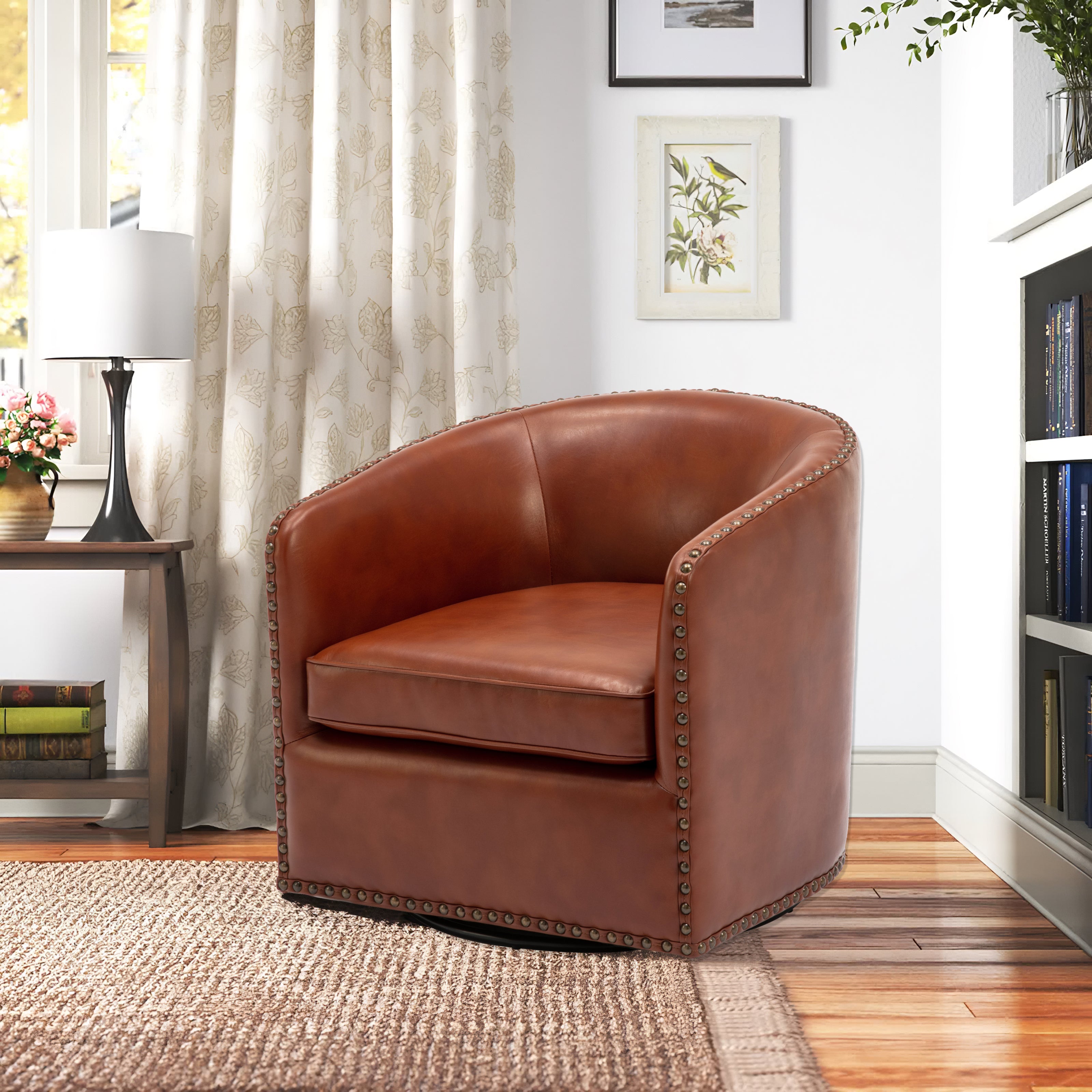 Andrews Swivel Arm Chair