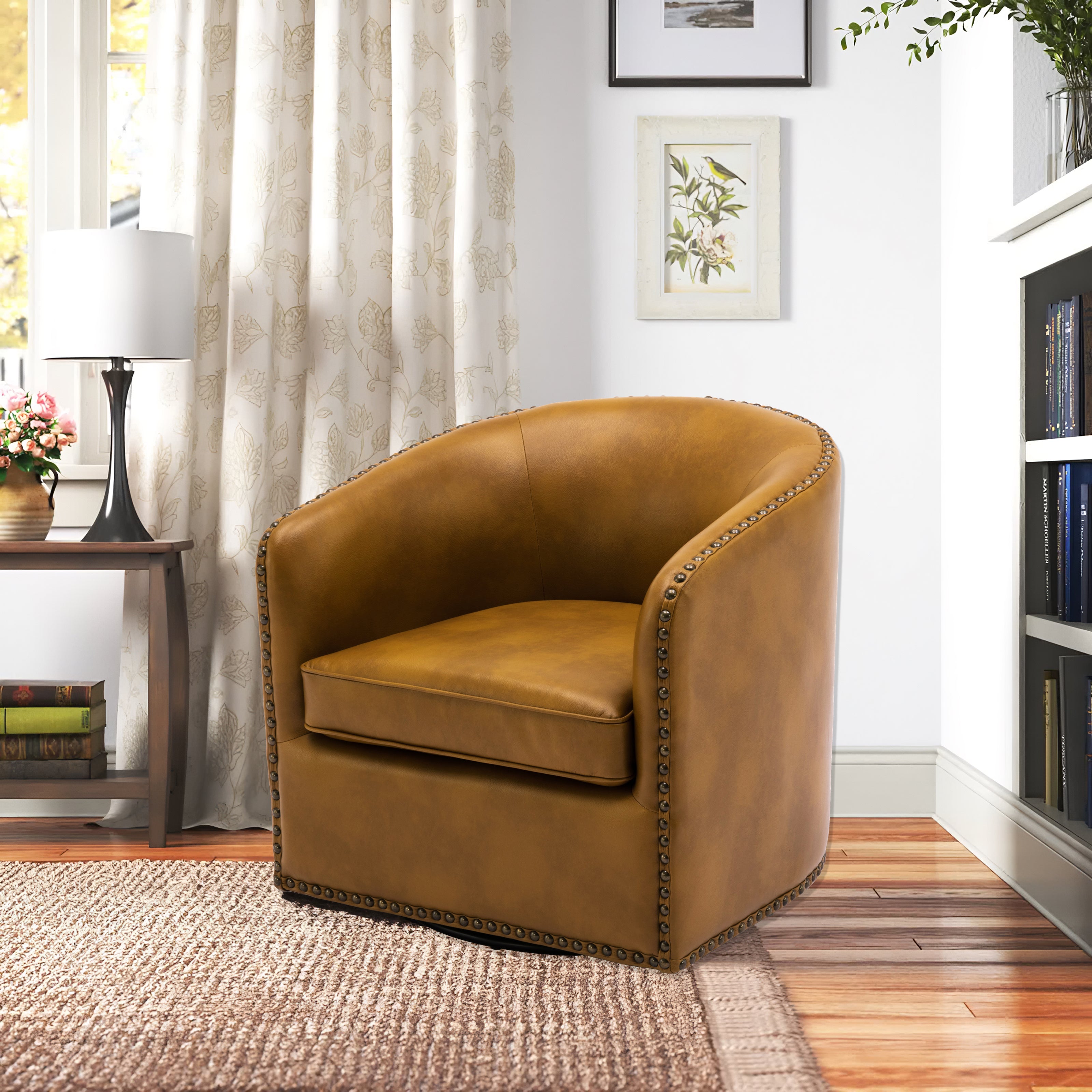 Andrews Swivel Arm Chair