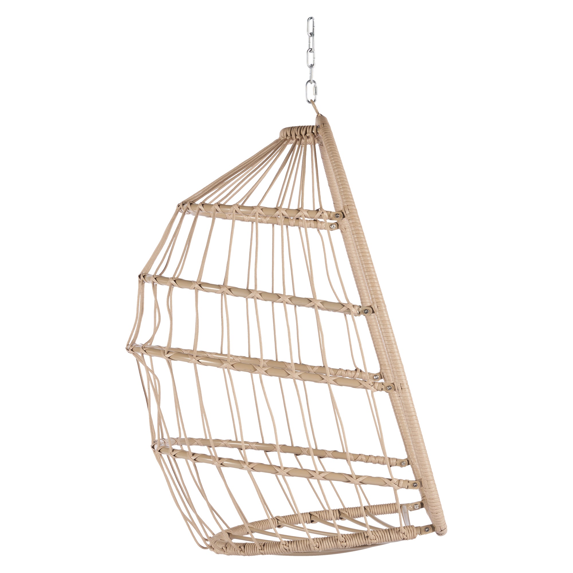 Foldable Rattan Outdoor Swing Chair