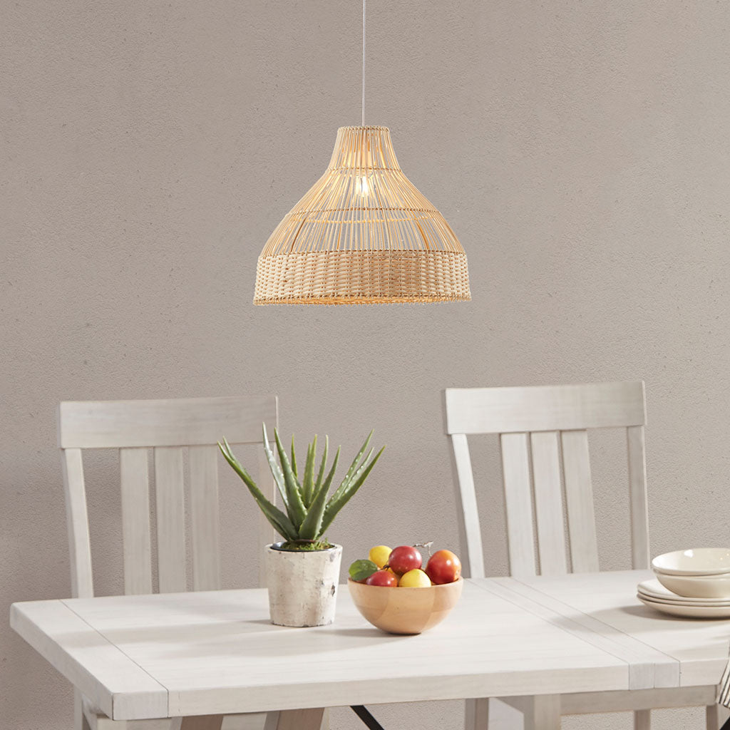 Bell Shaped Bamboo Ceiling Light Pendant