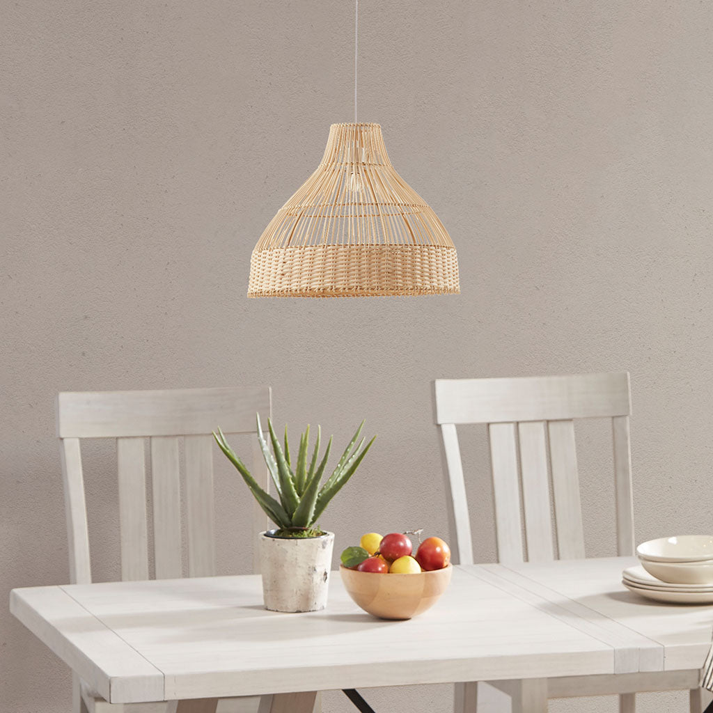 Bell Shaped Bamboo Ceiling Light Pendant
