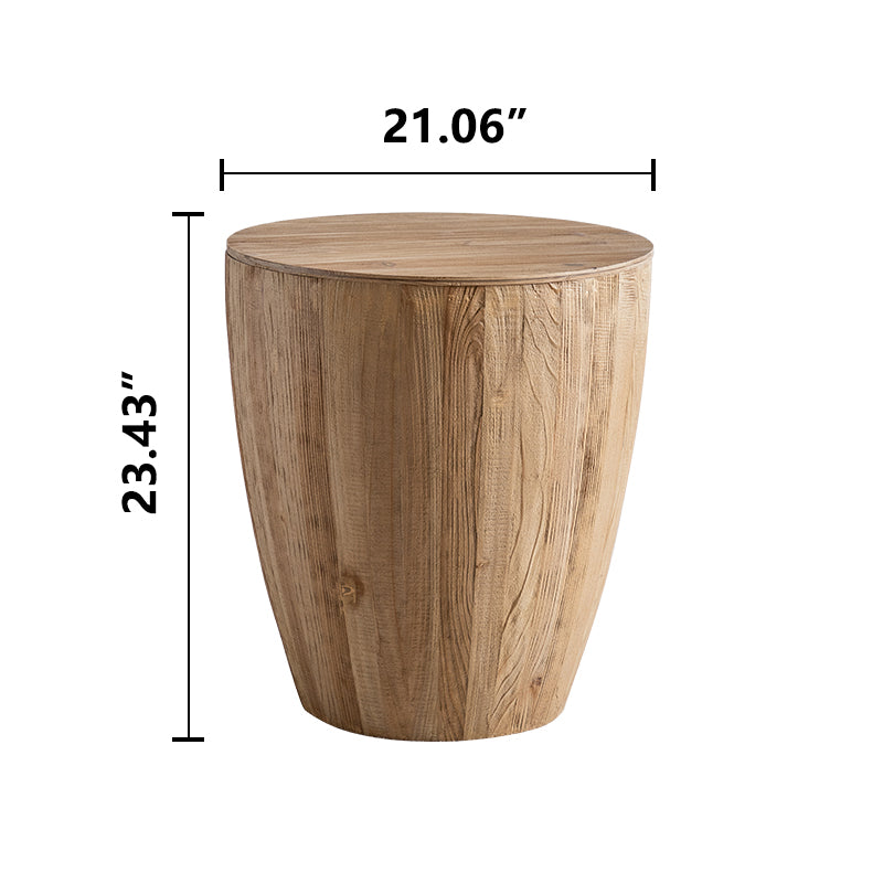 Bucket Shaped Drum Coffee Table Set