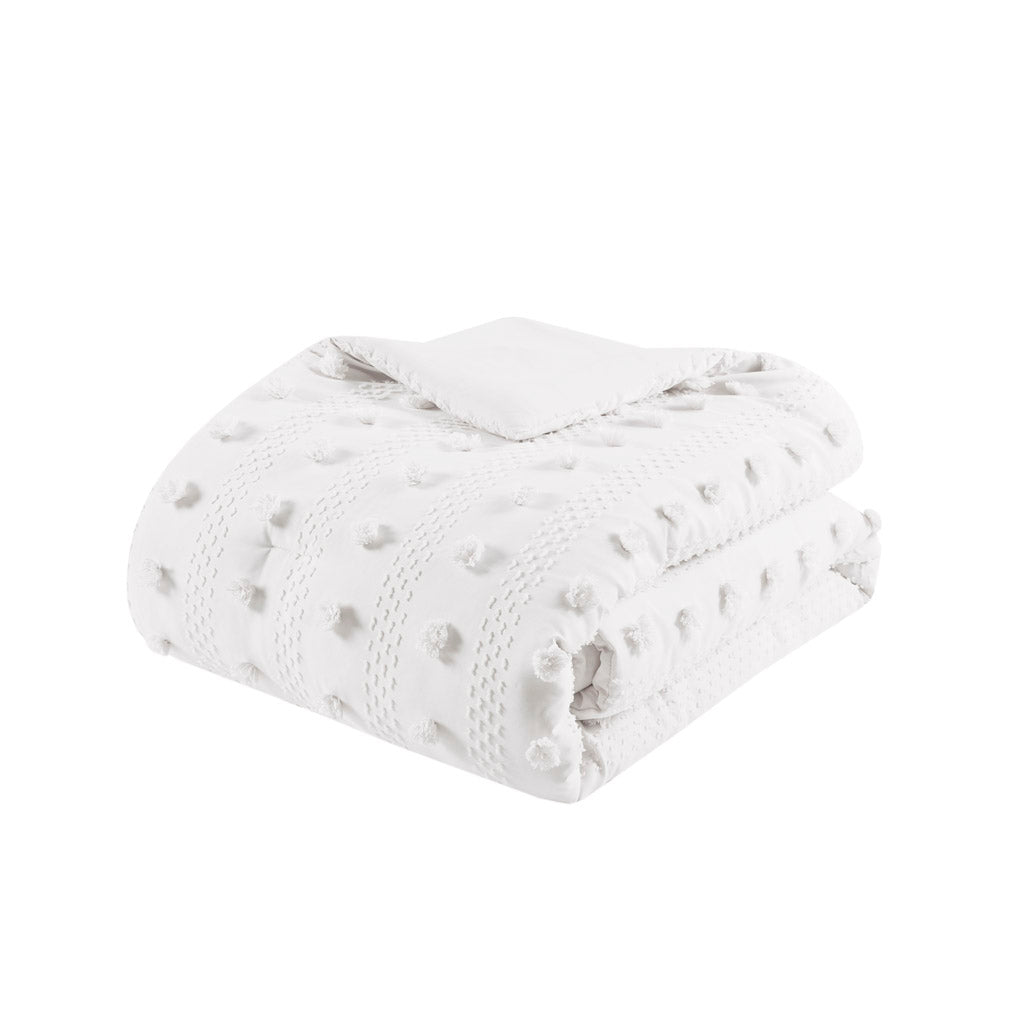 Clip Jacquard King/Cal King Comforter Set