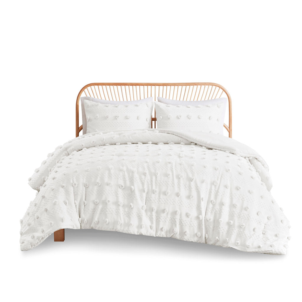 Clip Jacquard King/Cal King Comforter Set