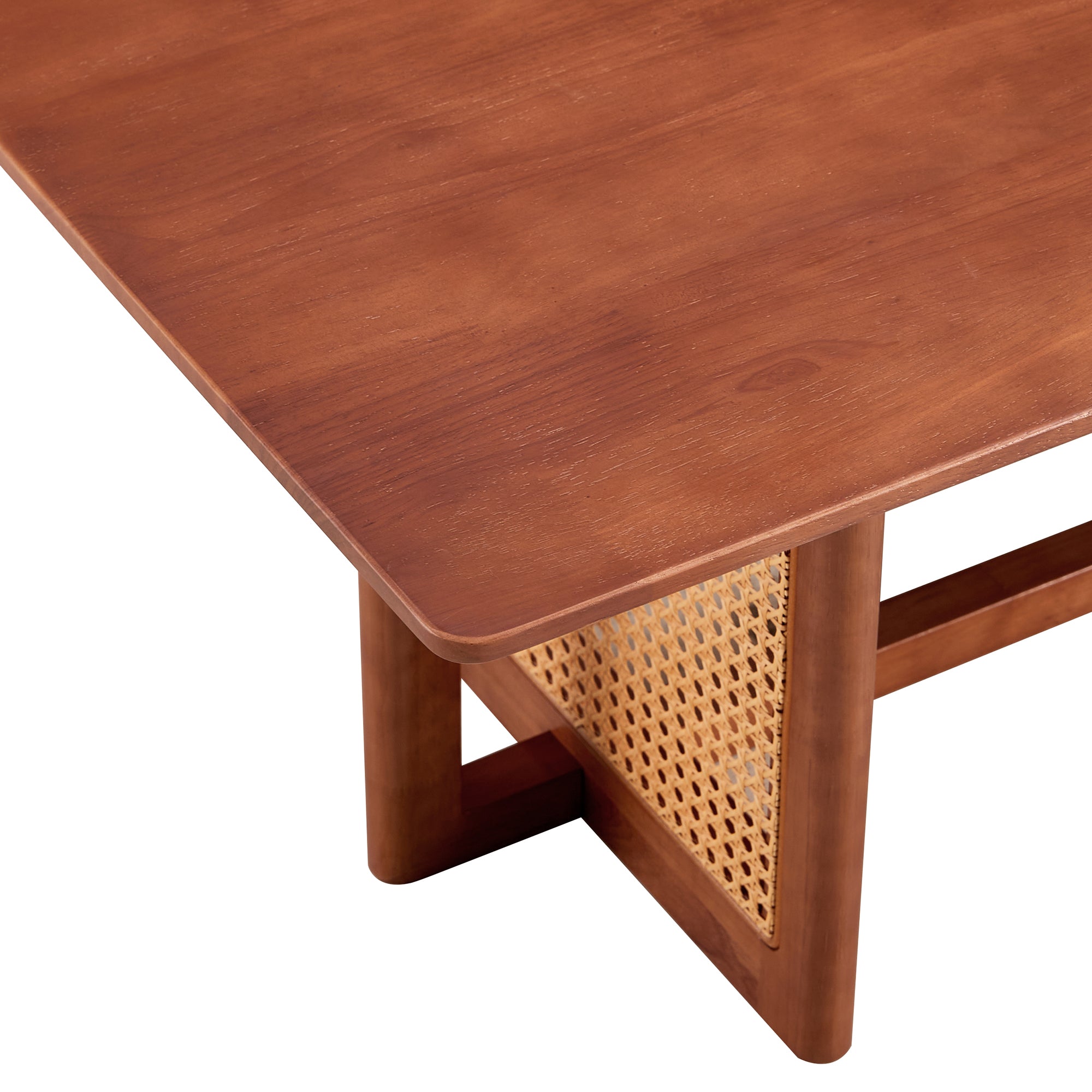 Rattan Solid Wood Coffee Table