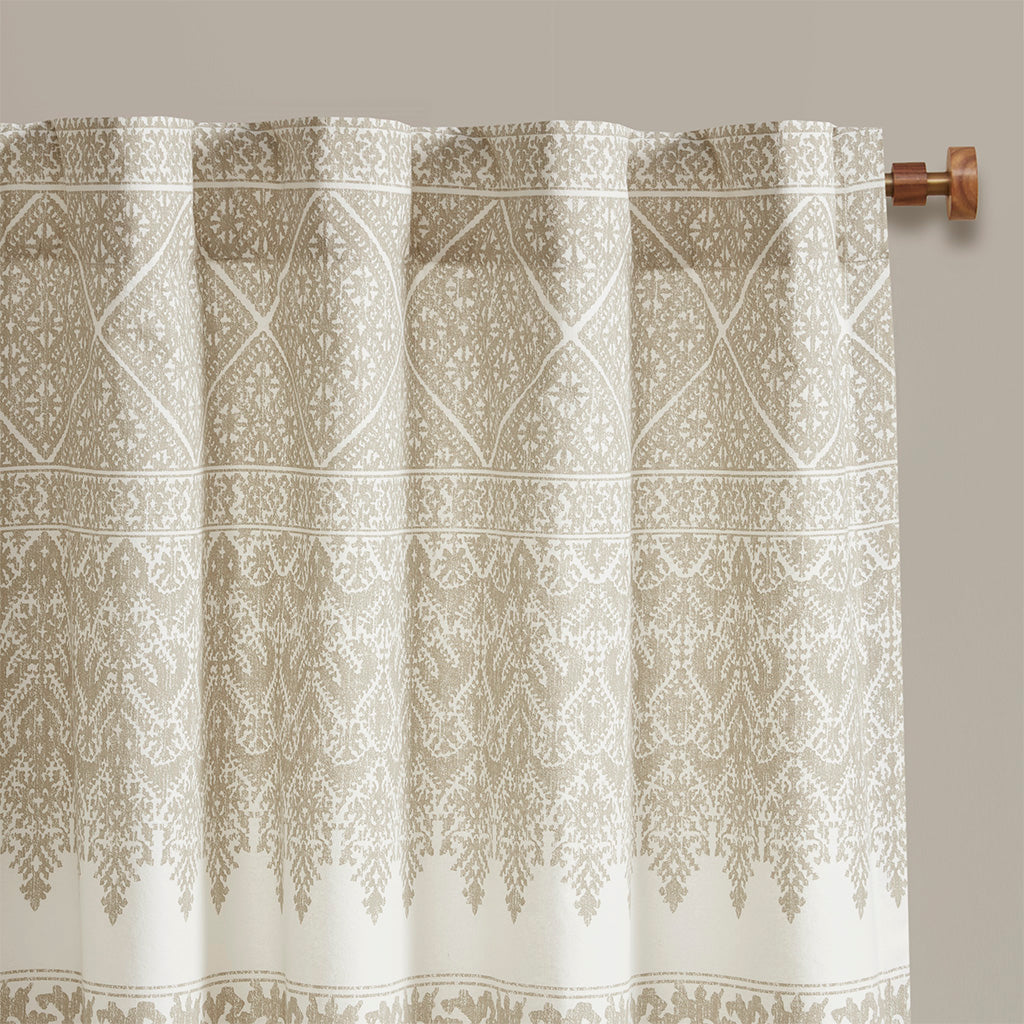 Mila Cotton Printed Curtain Panel, 1 Panel