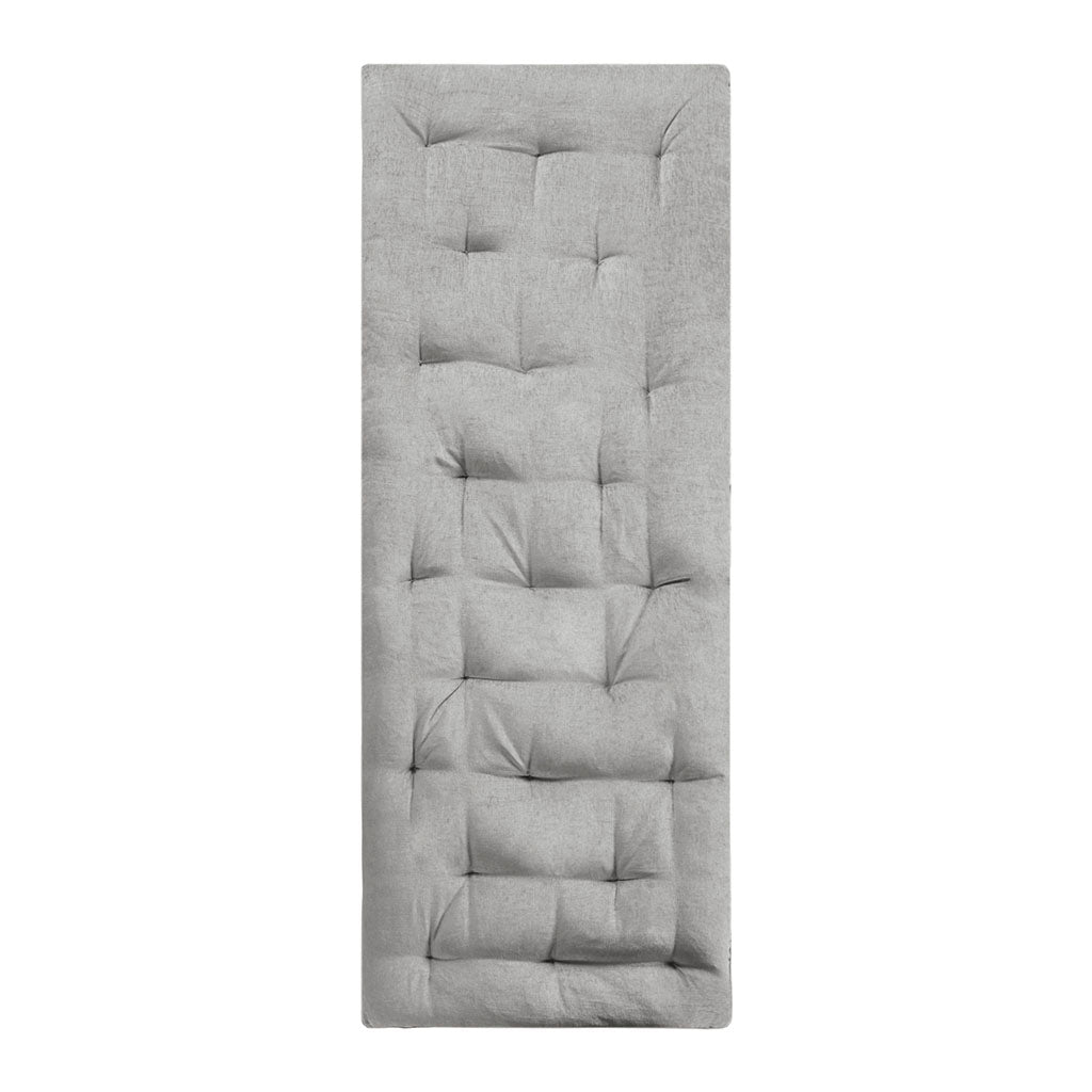 Poly Chenille Lounge Floor Pillow Cushion Blush 27" x 74"