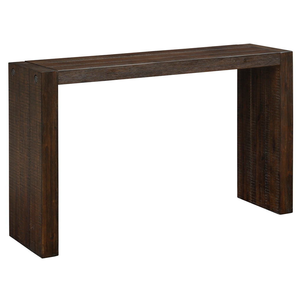 Solid Wood Waterfall Console Table