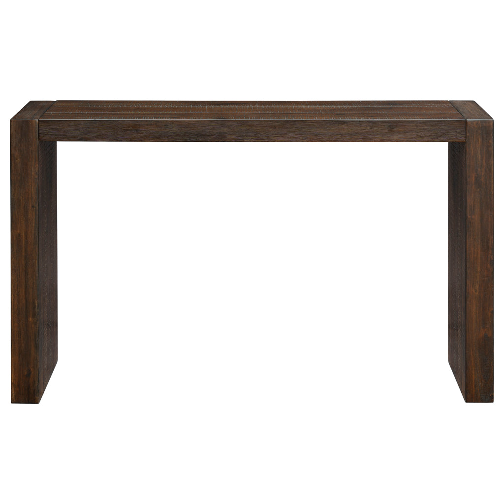 Solid Wood Waterfall Console Table