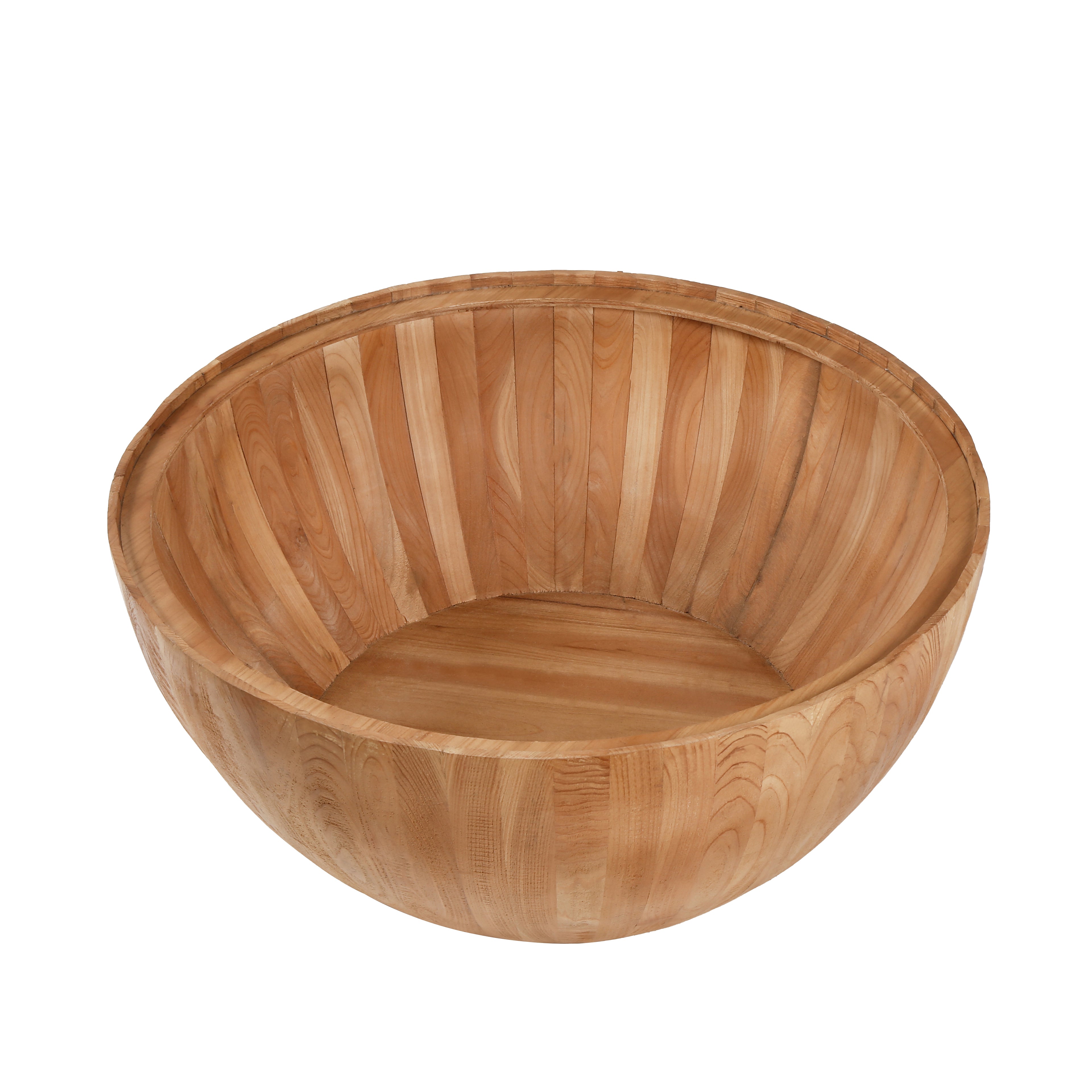 Short Bucket Shaped Drum Coffee Table