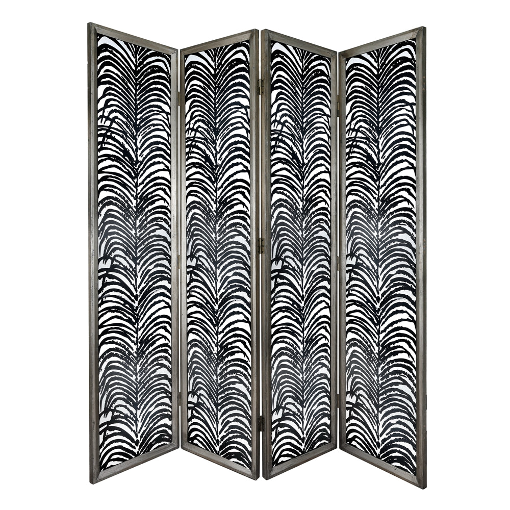 Herero 4-Panel Decorative Screen Room Divider