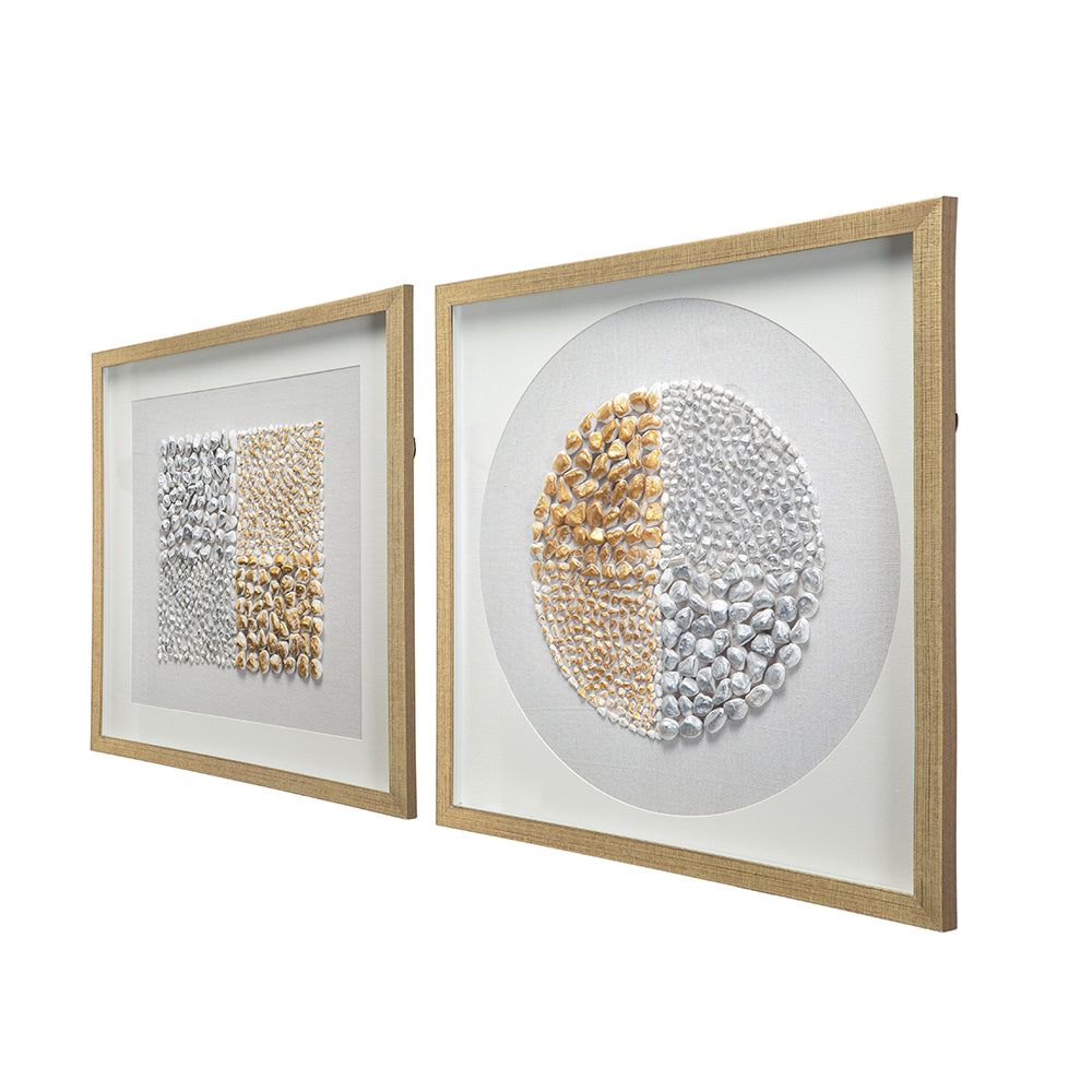 Set of 2 Shadow Box Wall Décor