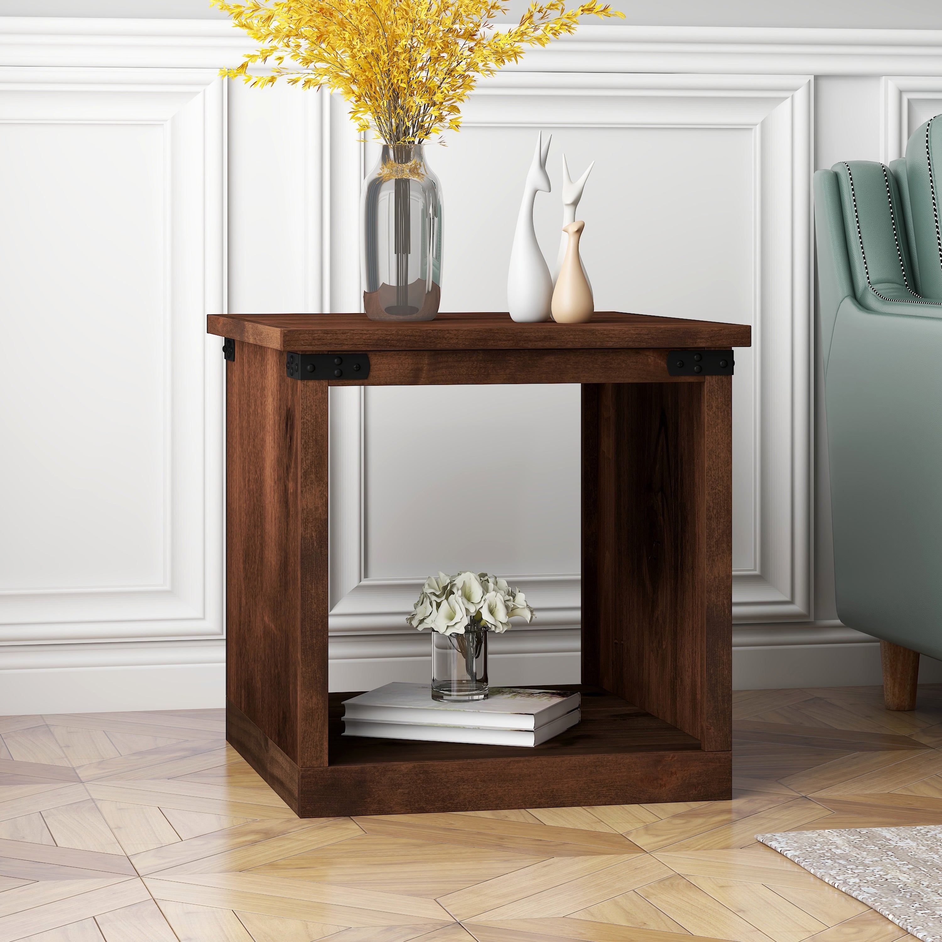 Farmhouse Rustic Side Table