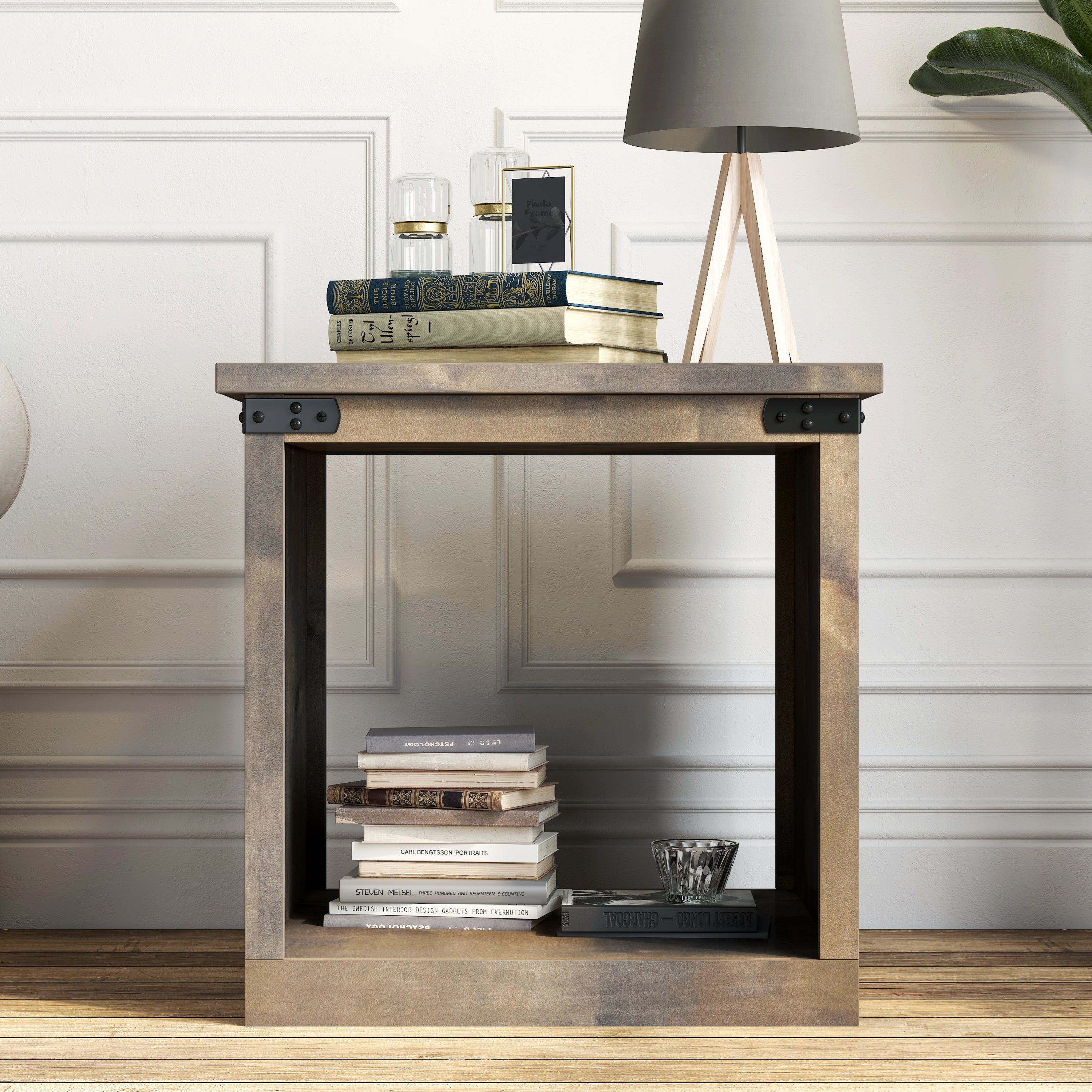 Farmhouse Rustic Side Table