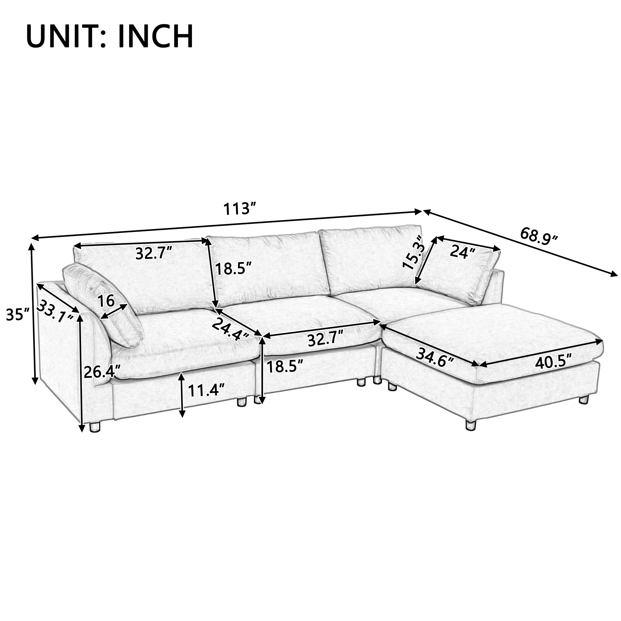 Convertible Sectional Sofa