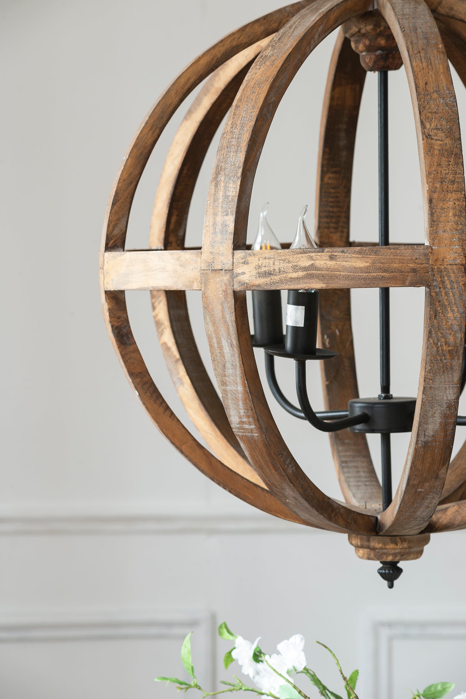 Pratt Sphere Four-Light Chandelier