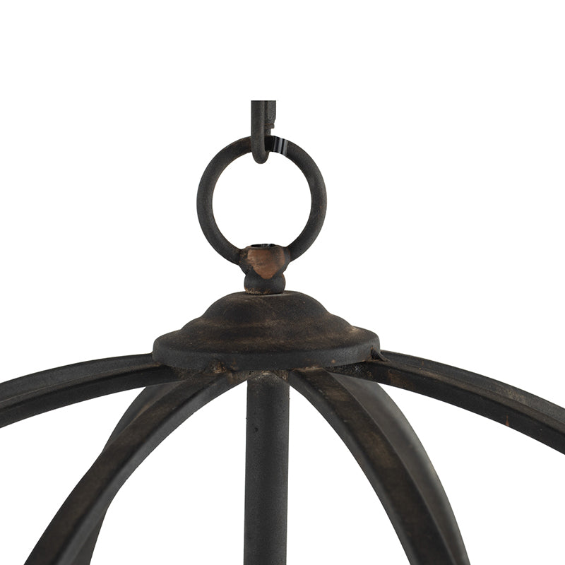 4 - Light Metal Chandelier