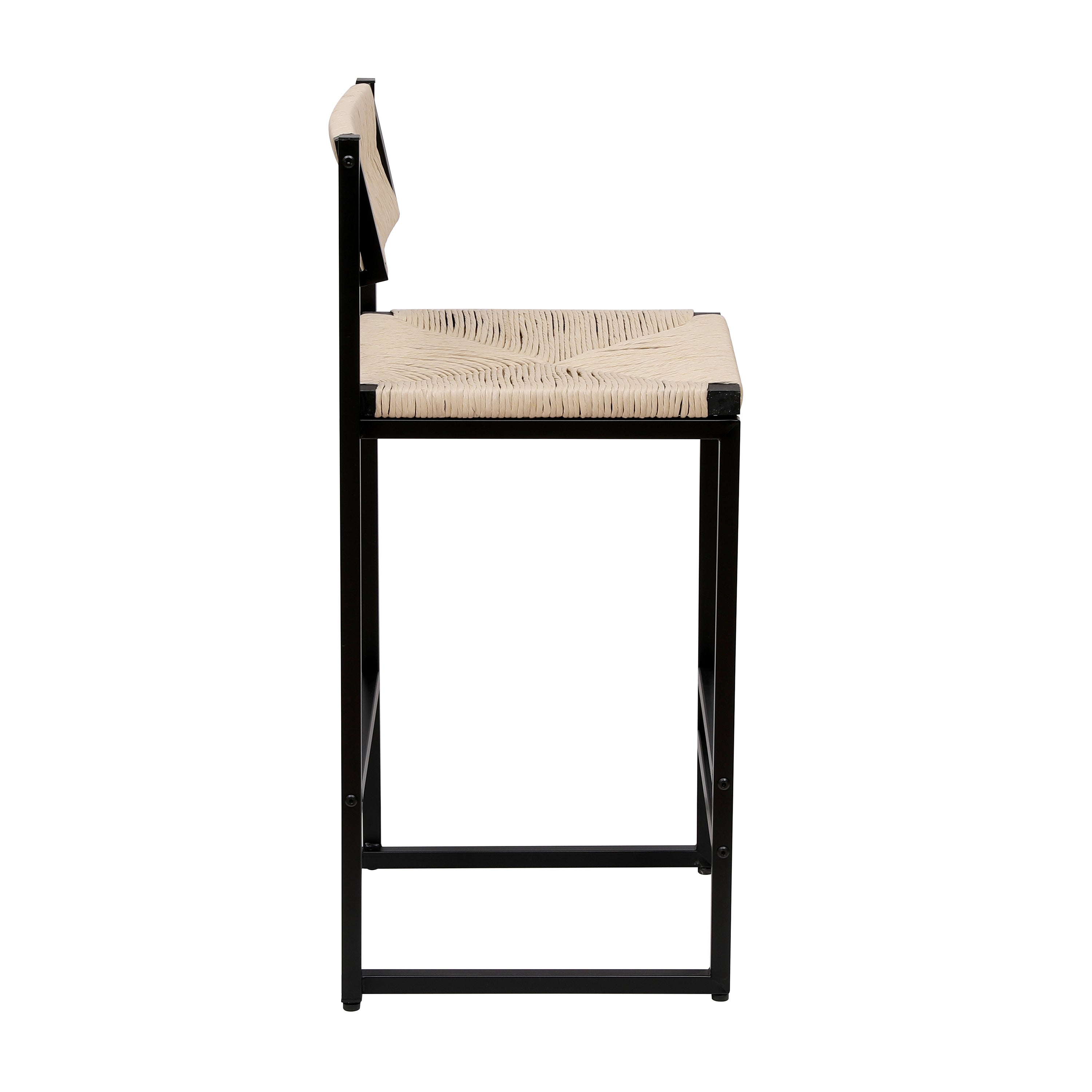 Rope Woven Counter Stools, Set of 2