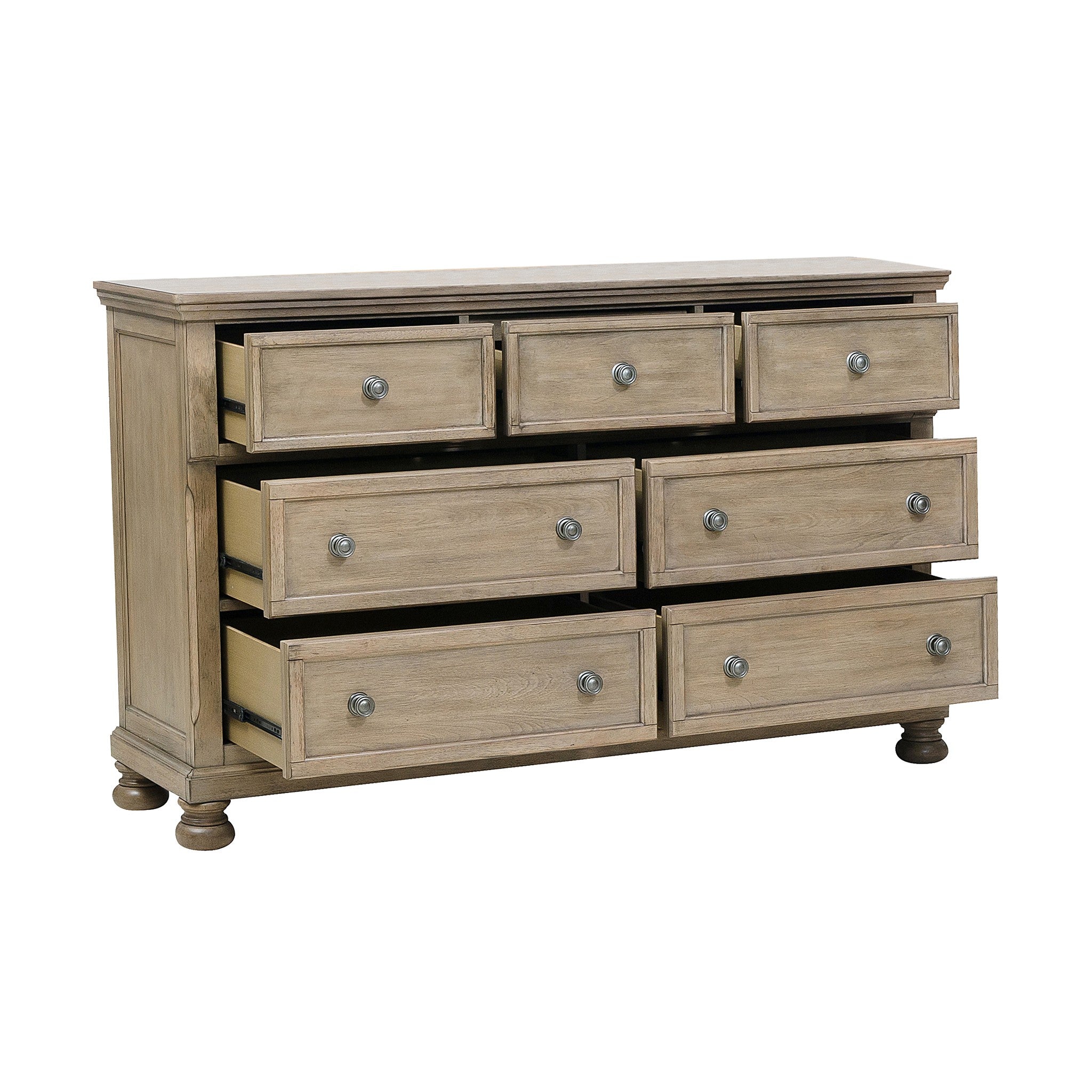 Classic 7 Drawer Dresser with Jewelry Tray