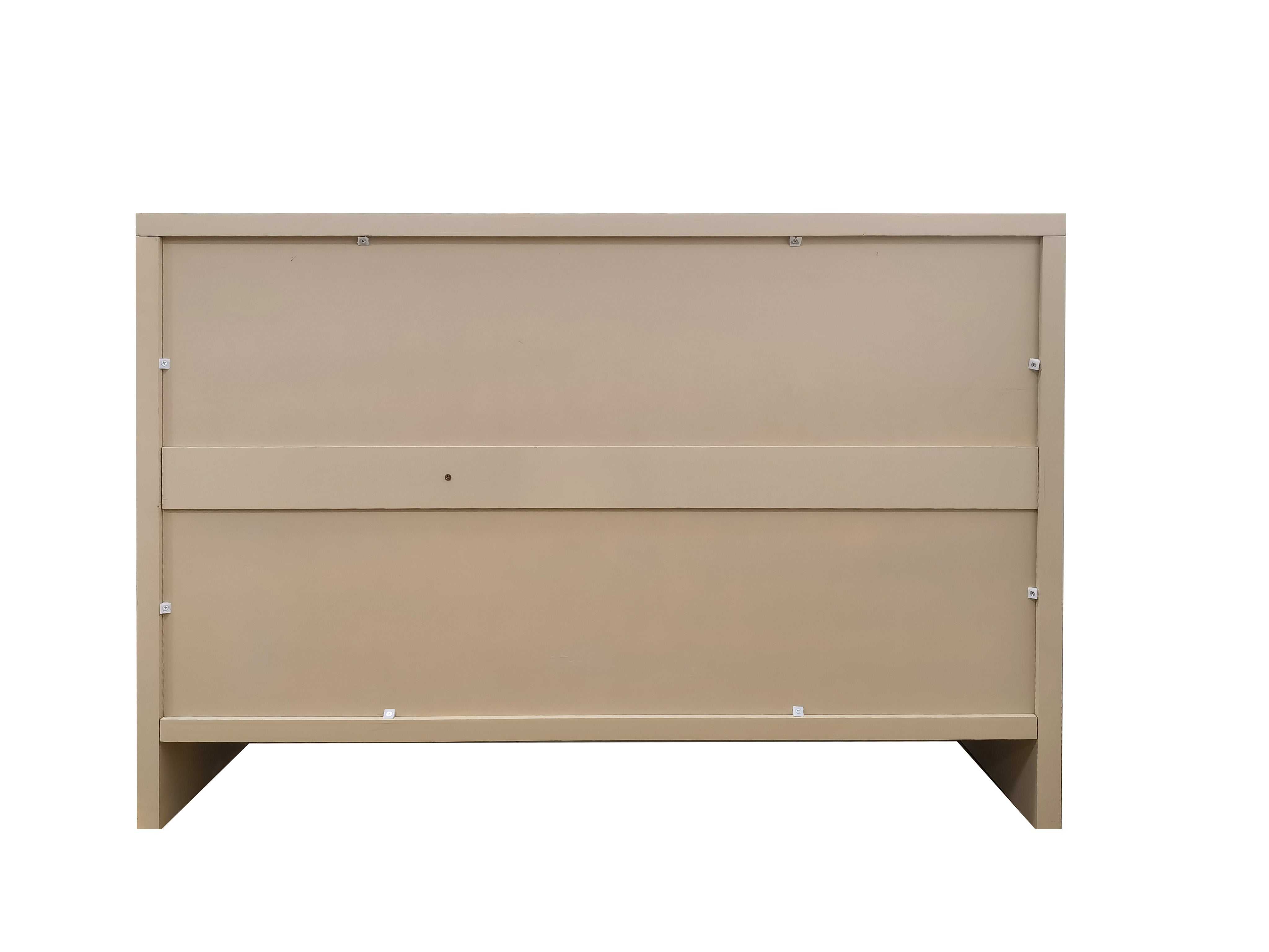Farmhouse Style 3 Door Wooden Sideboard