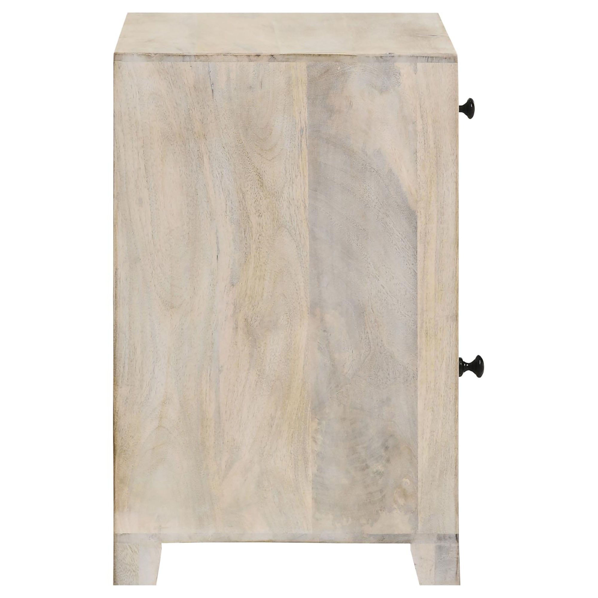 White Washed Accent Cabinet
