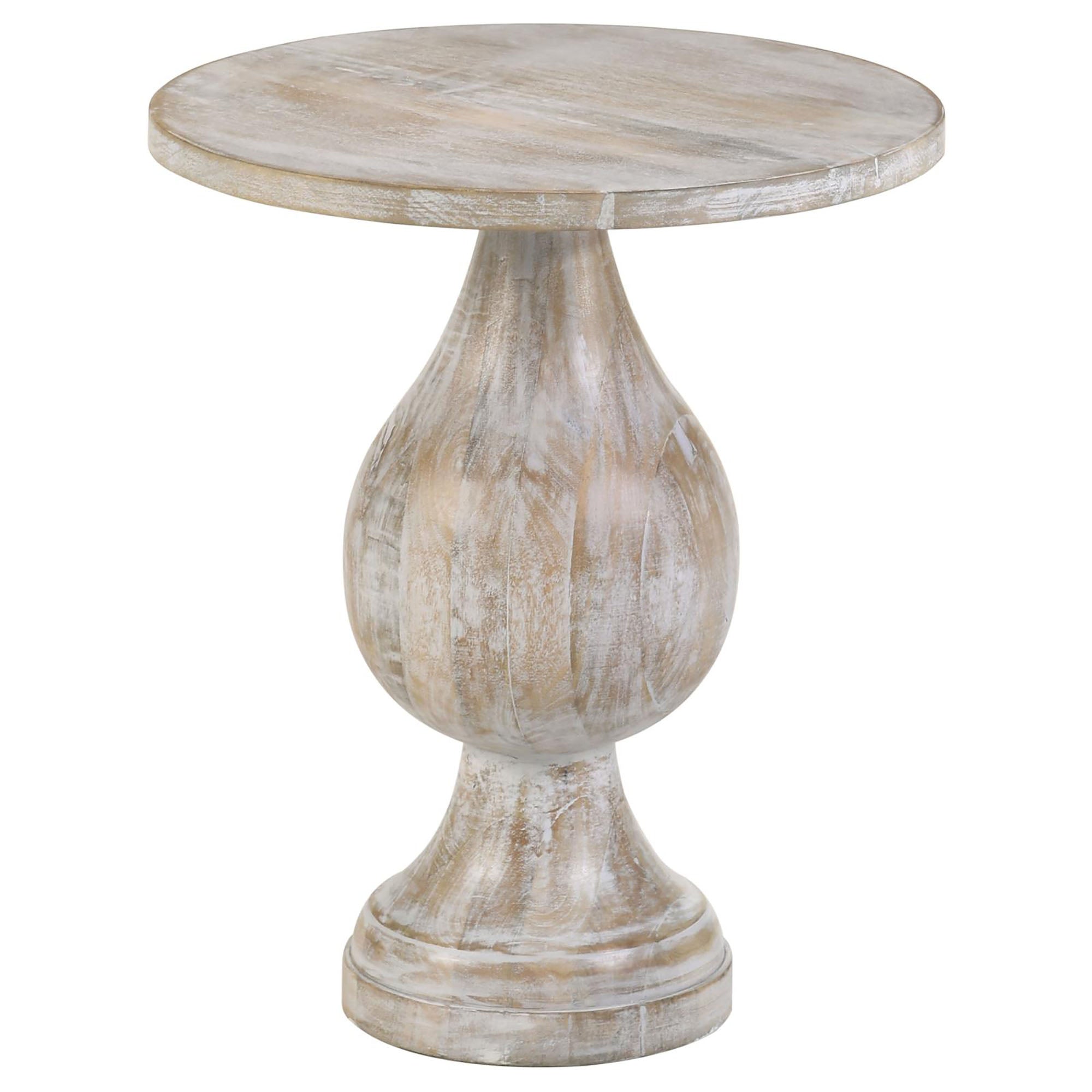 Pedestal Accent Table