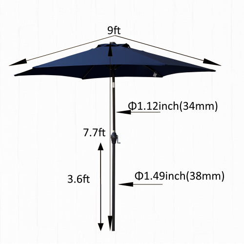 Rio 9' Patio Umbrella