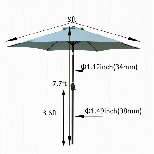 Rio 9' Patio Umbrella