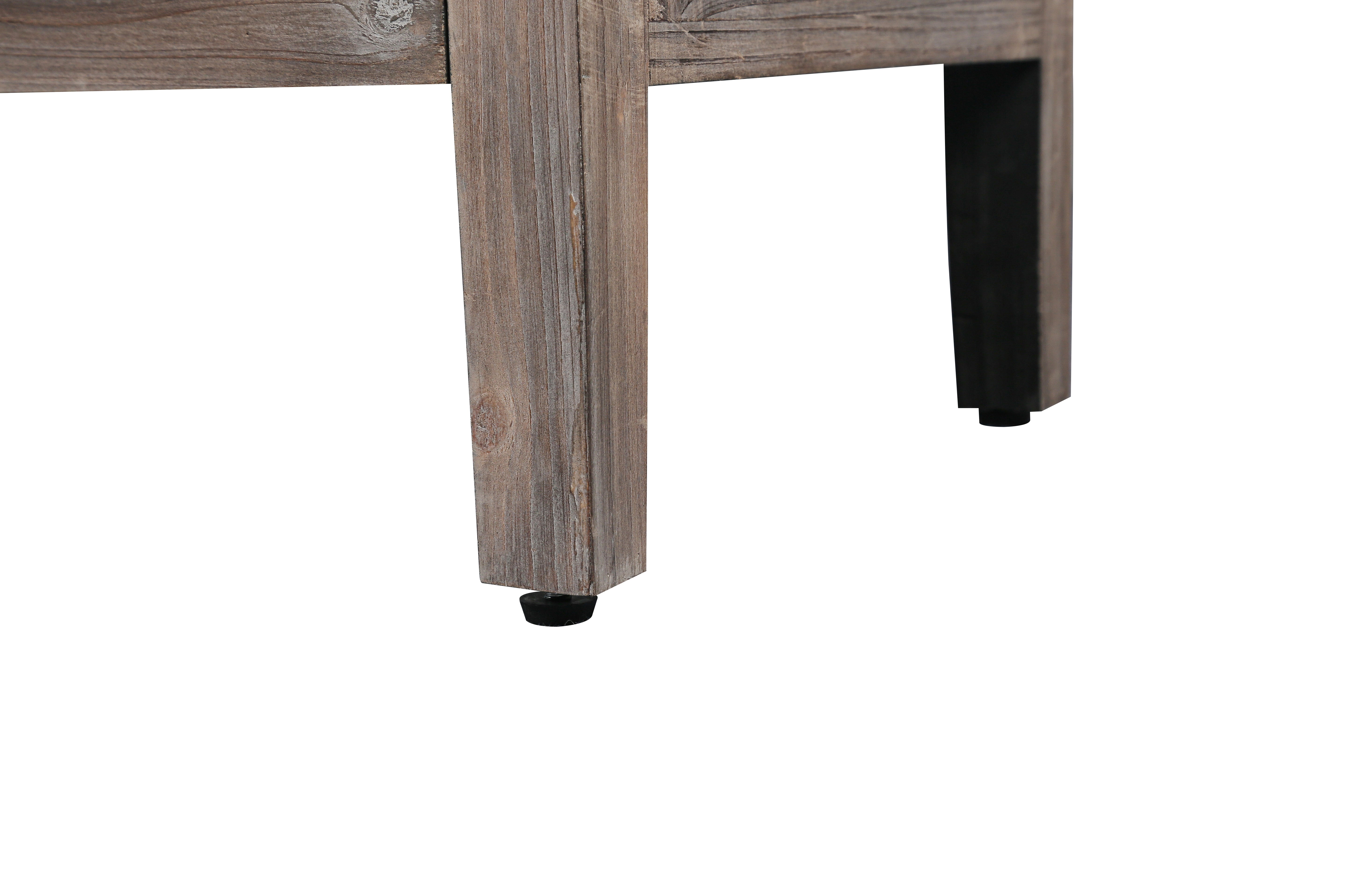 Carved Flower Door Cabinet