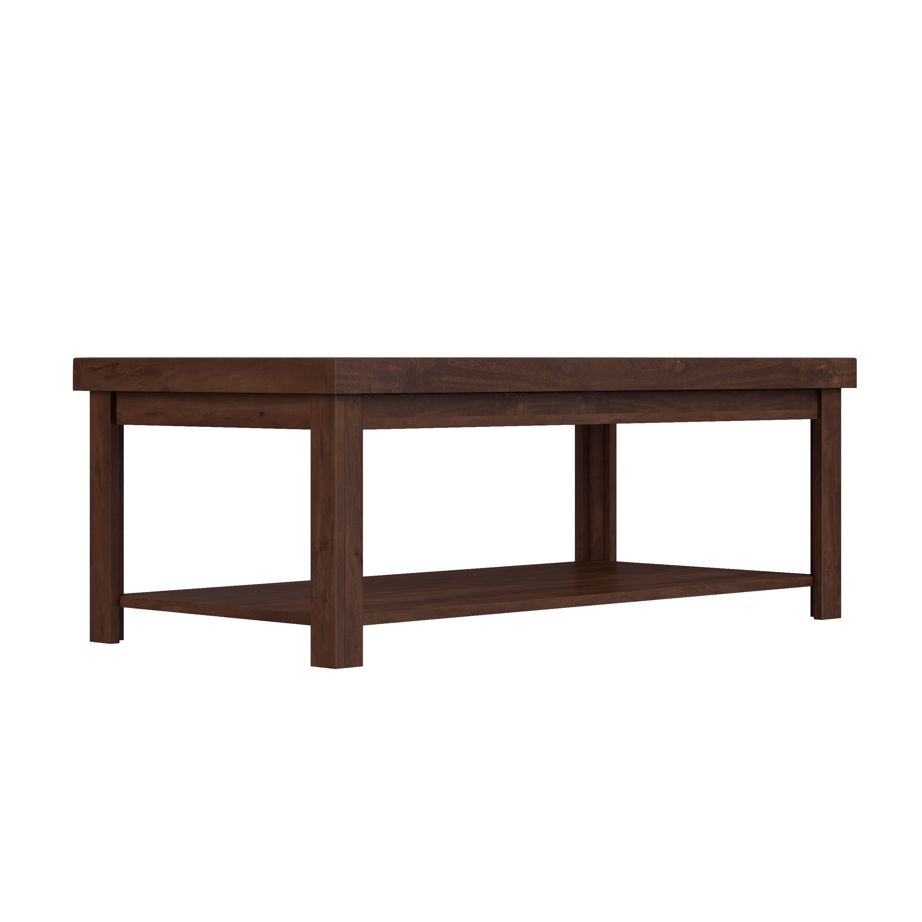 Farmhouse Rustic Rectangular Coffee Table