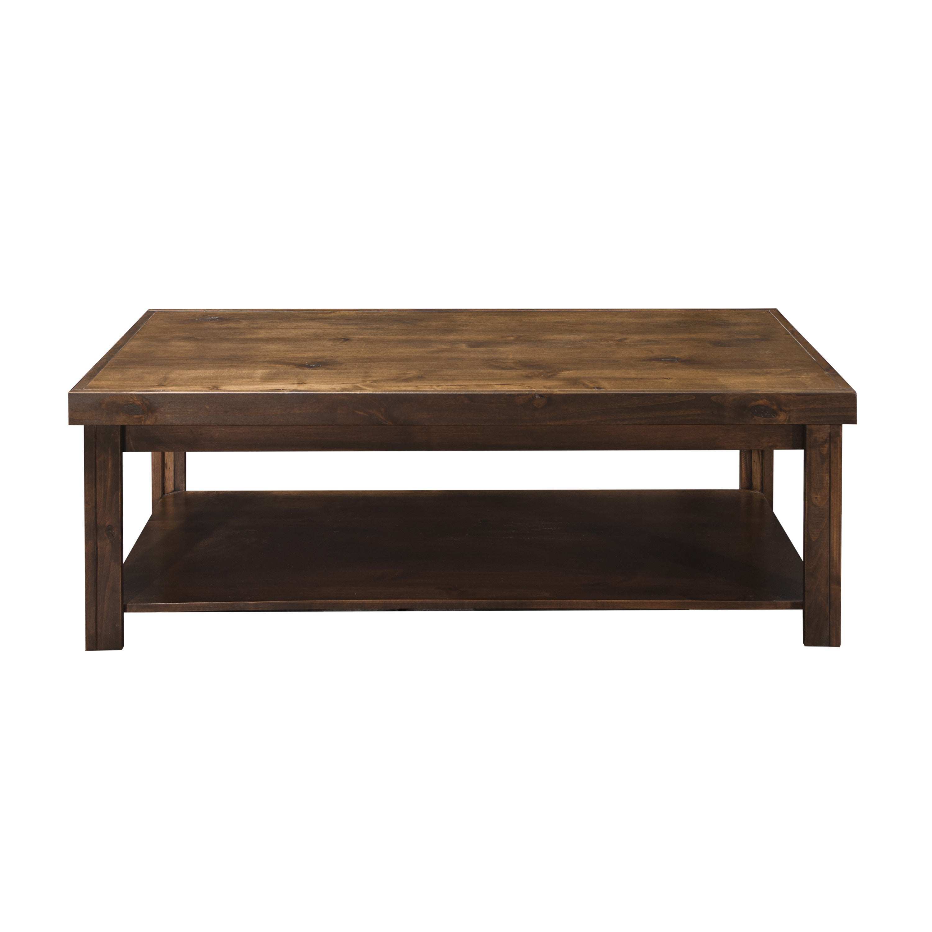 Farmhouse Rustic Rectangular Coffee Table
